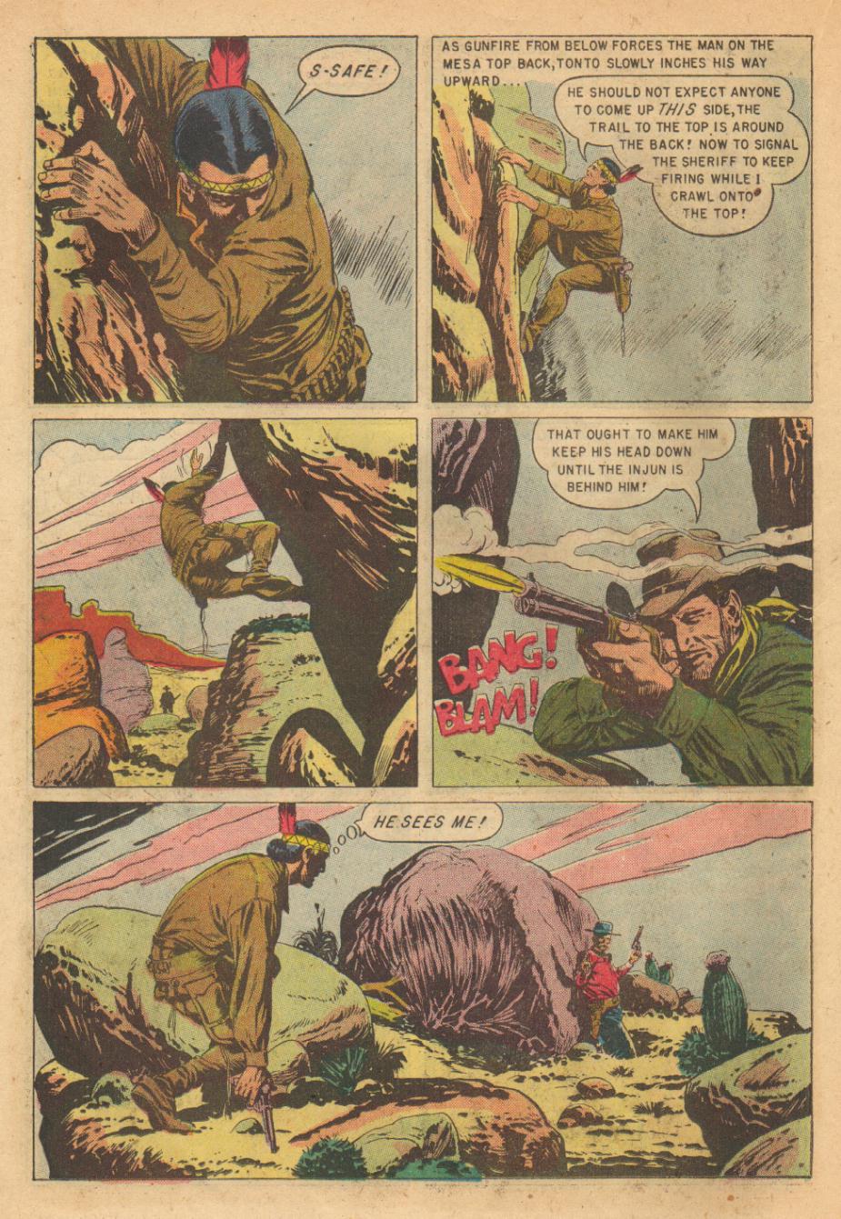 Read online Lone Ranger's Companion Tonto comic -  Issue #15 - 22