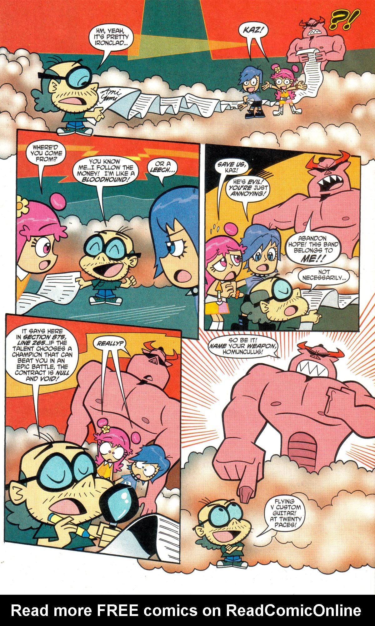 Read online Hi Hi Puffy Amiyumi comic -  Issue #2 - 7