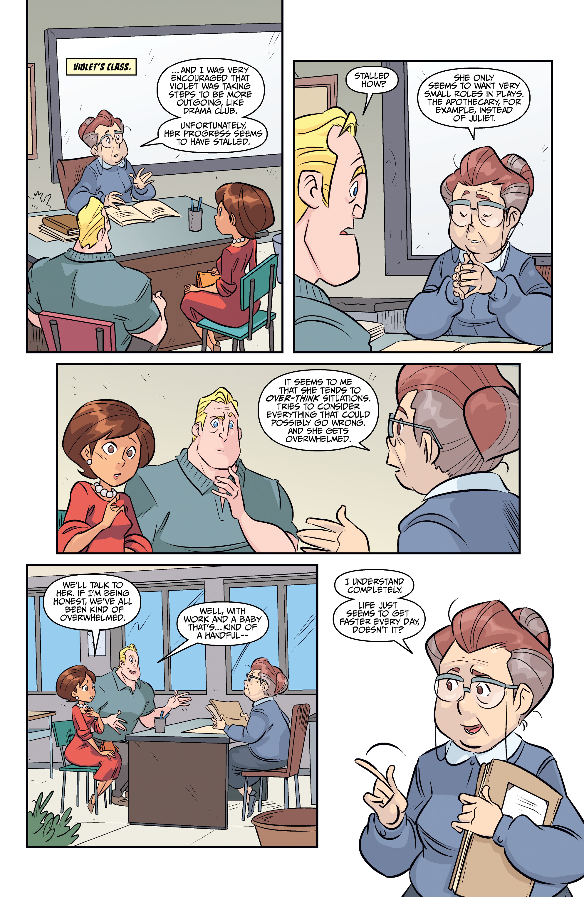 Read online Incredibles 2: Slow Burn comic -  Issue #1 - 8
