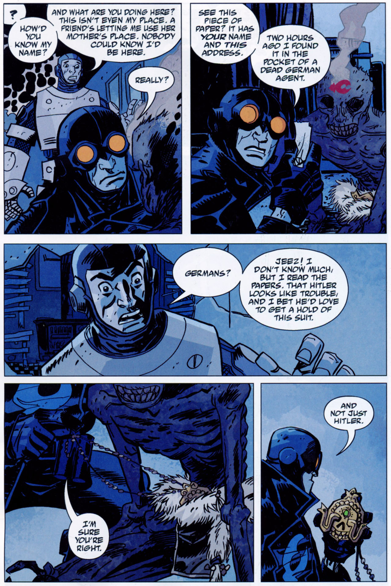 Read online Lobster Johnson: The Iron Prometheus comic -  Issue #1 - 11