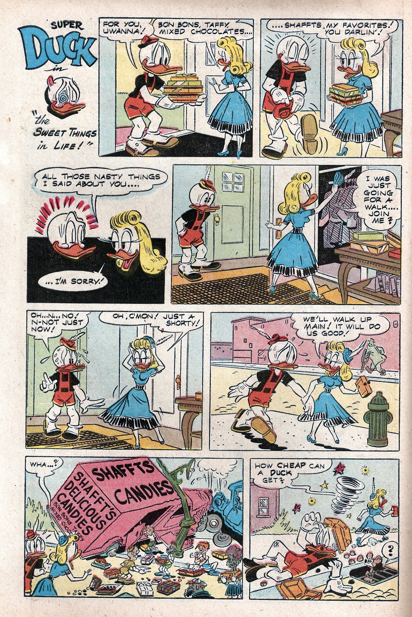 Read online Super Duck Comics comic -  Issue #57 - 8