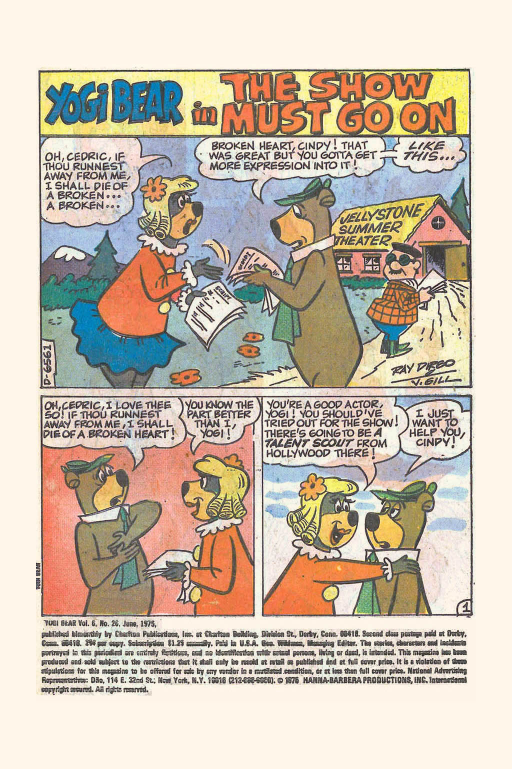 Read online Yogi Bear (1970) comic -  Issue #26 - 3