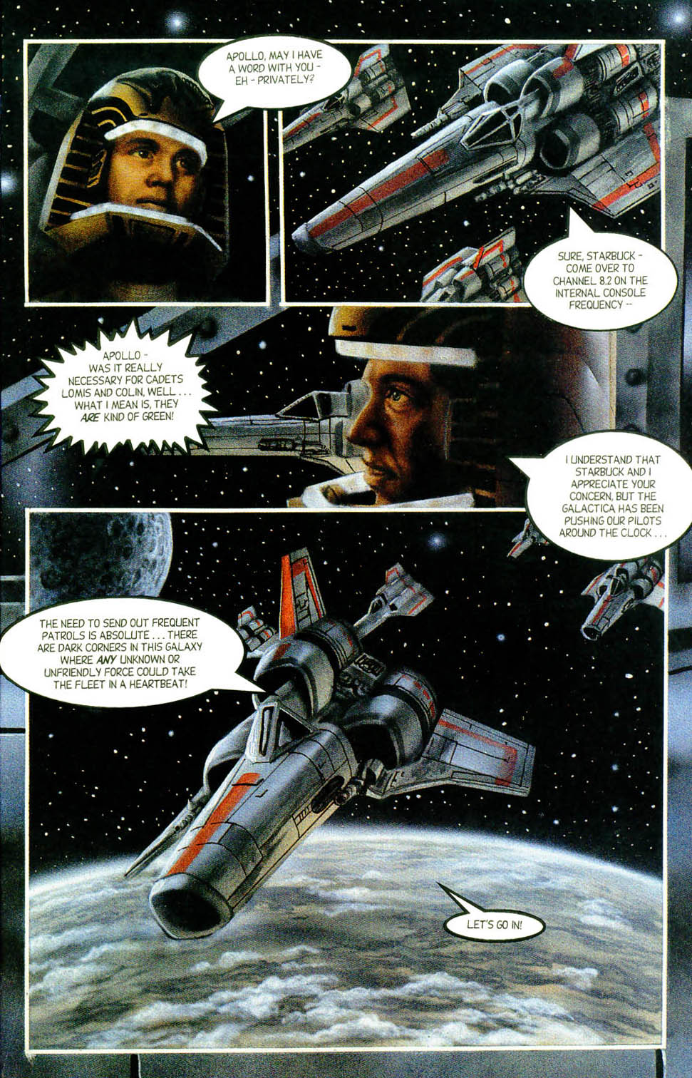Read online Battlestar Galactica (1997) comic -  Issue #1 - 21