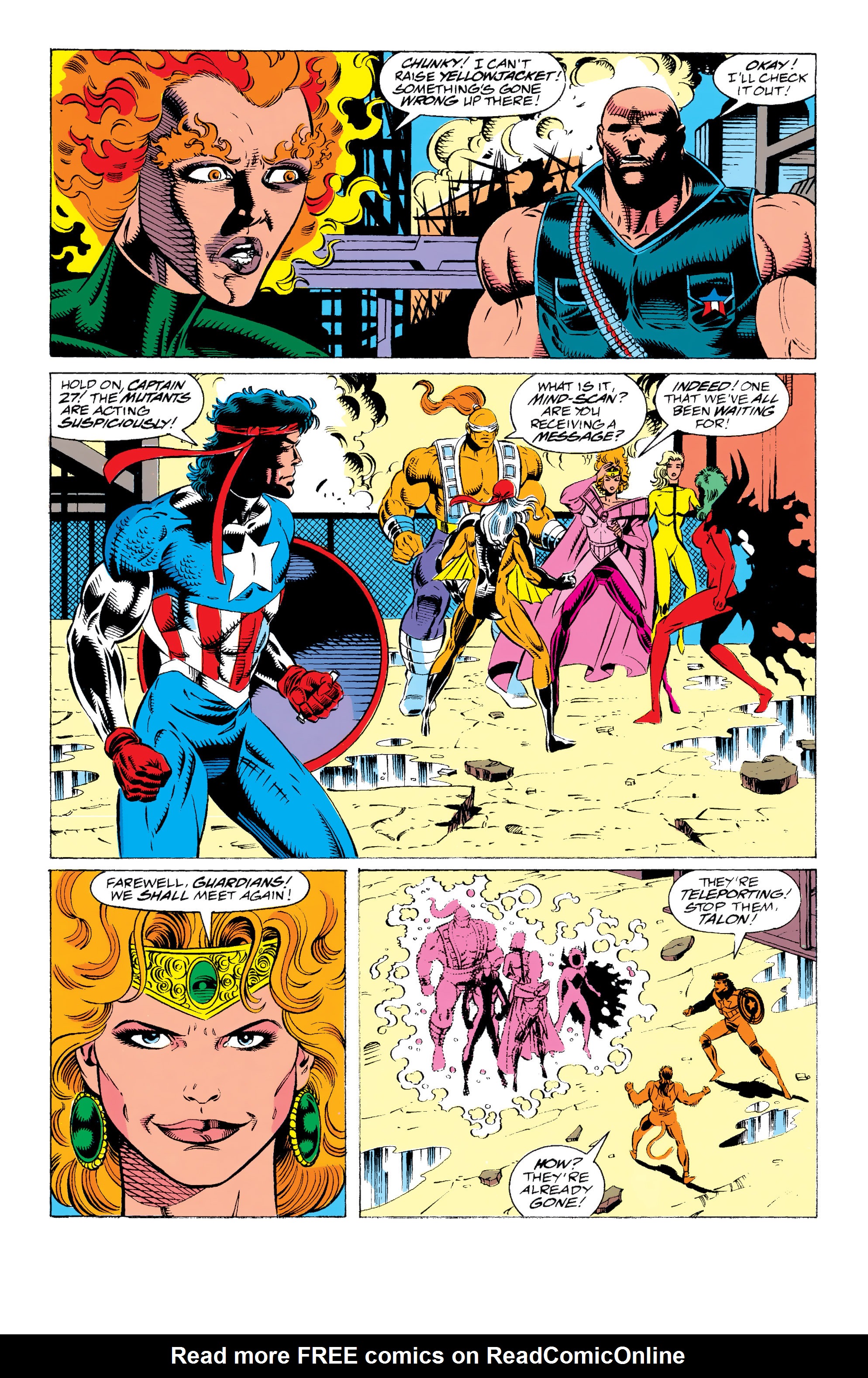 Read online Guardians of the Galaxy (1990) comic -  Issue # _TPB In The Year 3000 1 (Part 3) - 42