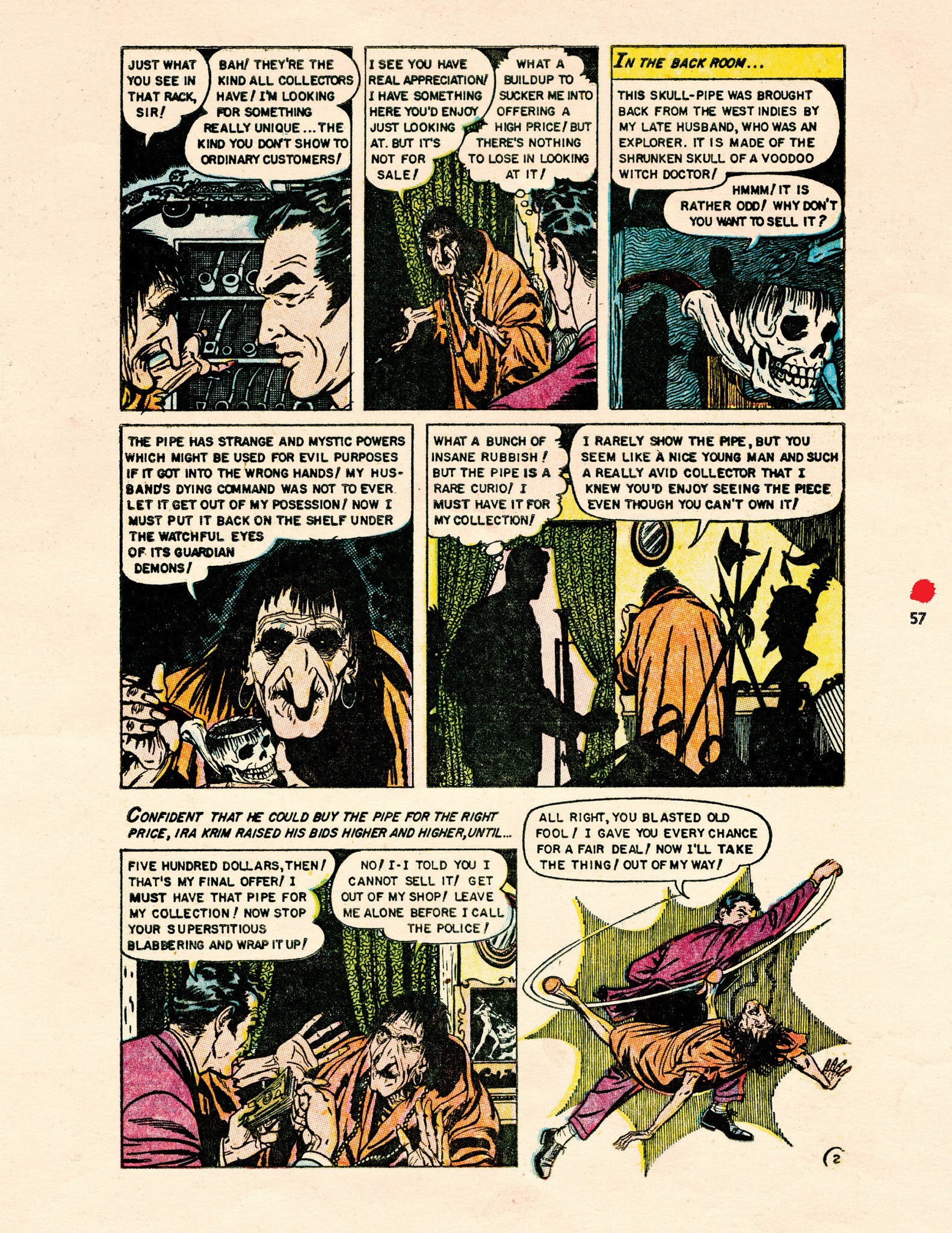 Read online Chilling Archives of Horror Comics comic -  Issue # TPB 5 - 57