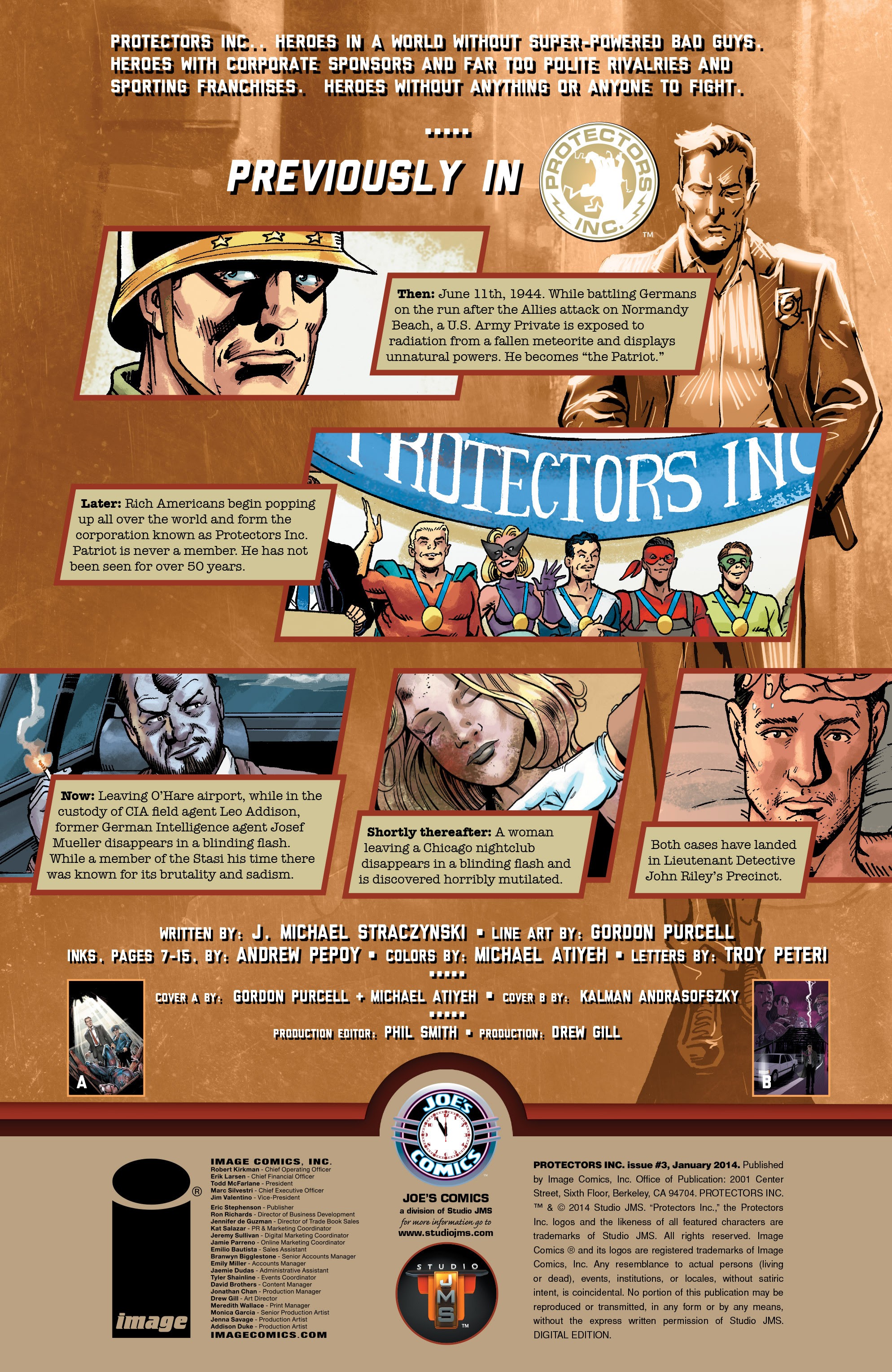 Read online Protectors, Inc. comic -  Issue #3 - 2