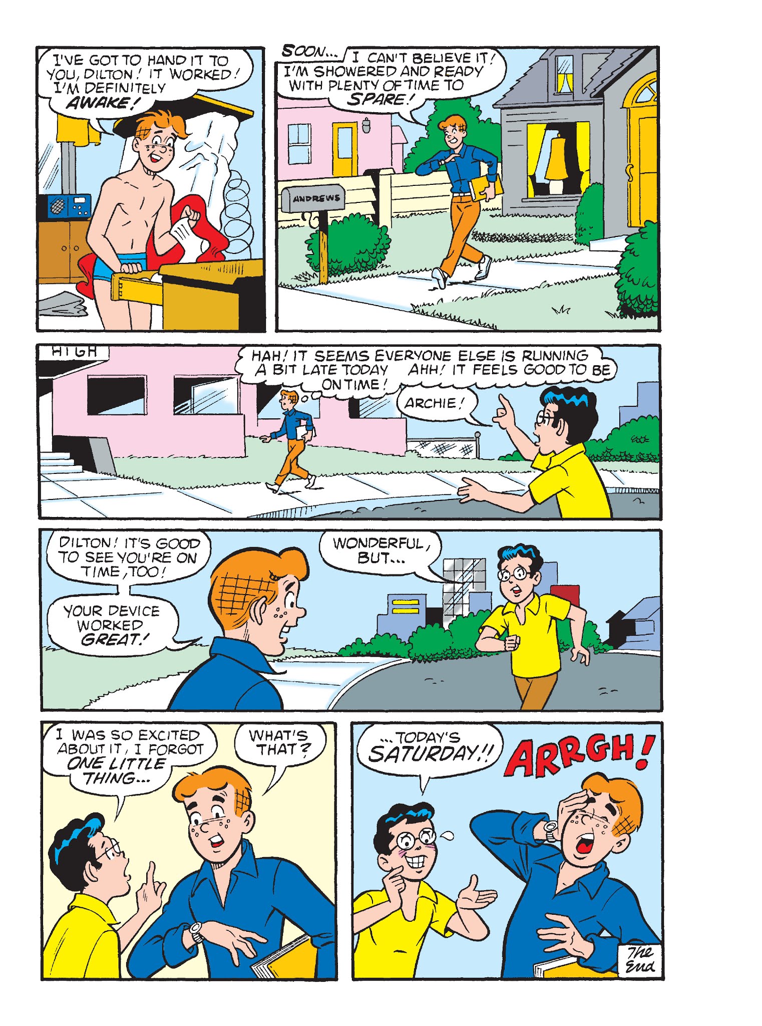 Read online Archie's Funhouse Double Digest comic -  Issue #22 - 213