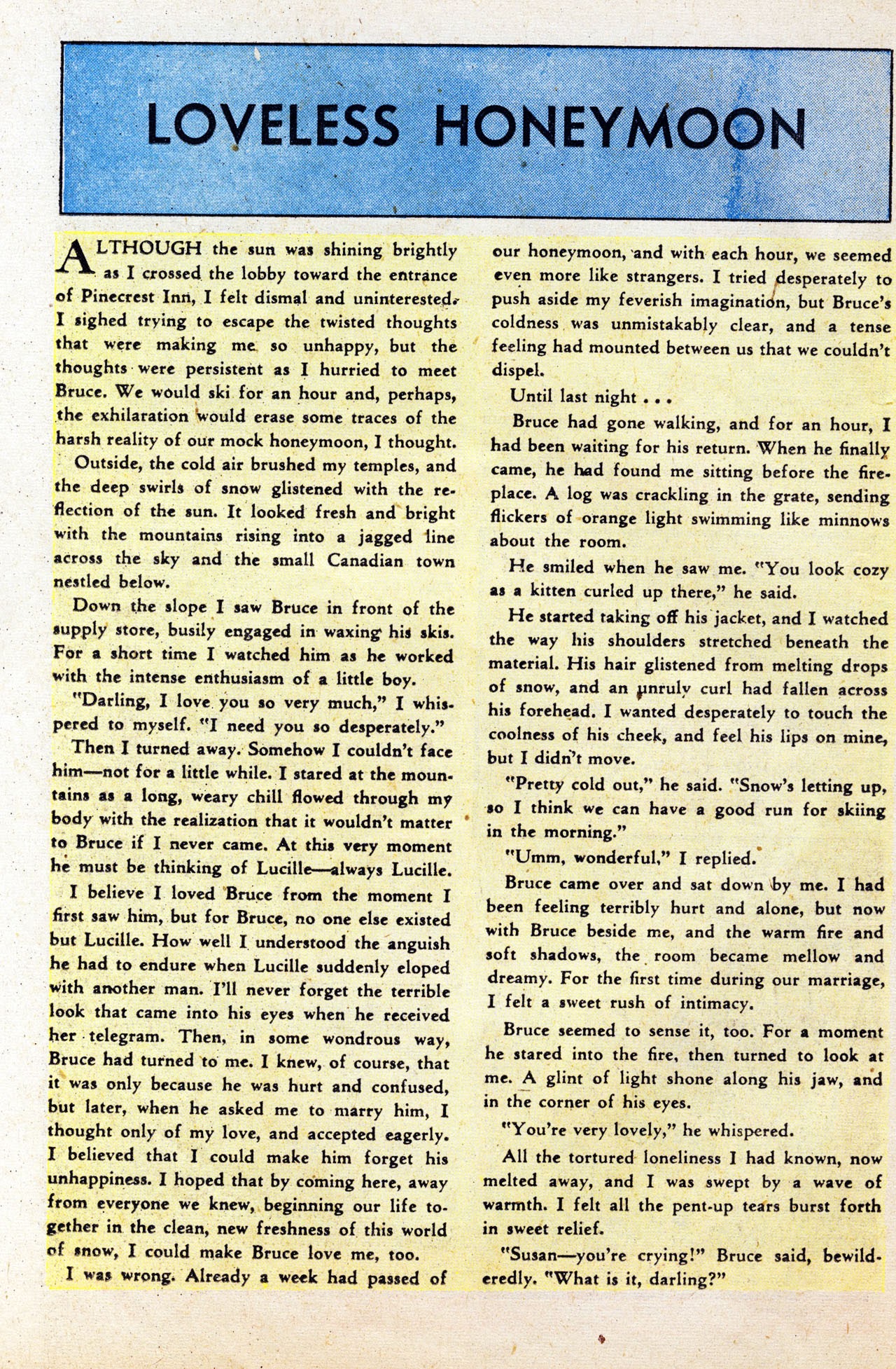 Read online My Love (1949) comic -  Issue #2 - 22