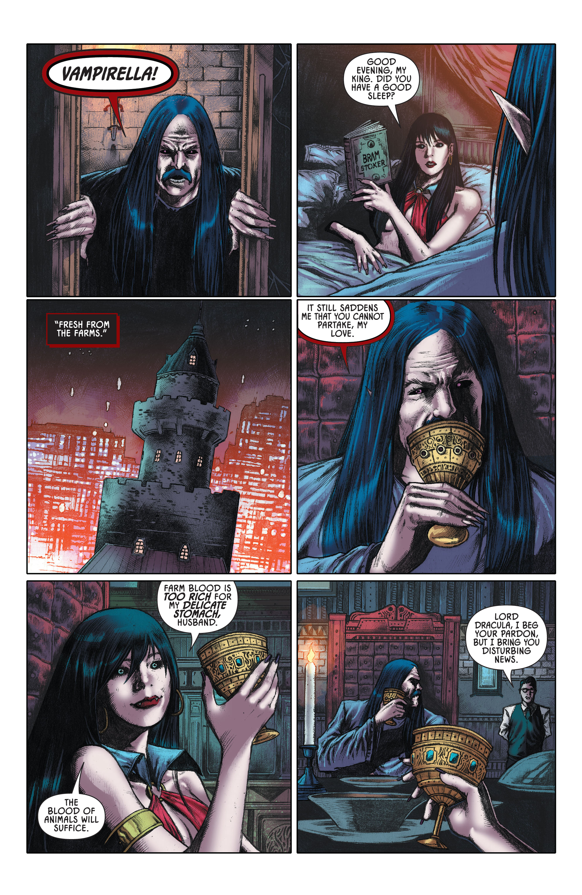 Read online Vampirella Valentine's Day Special comic -  Issue #2021 - 17