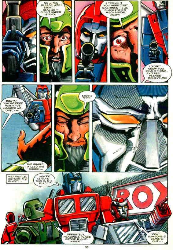 Read online The Transformers (UK) comic -  Issue #46 - 9
