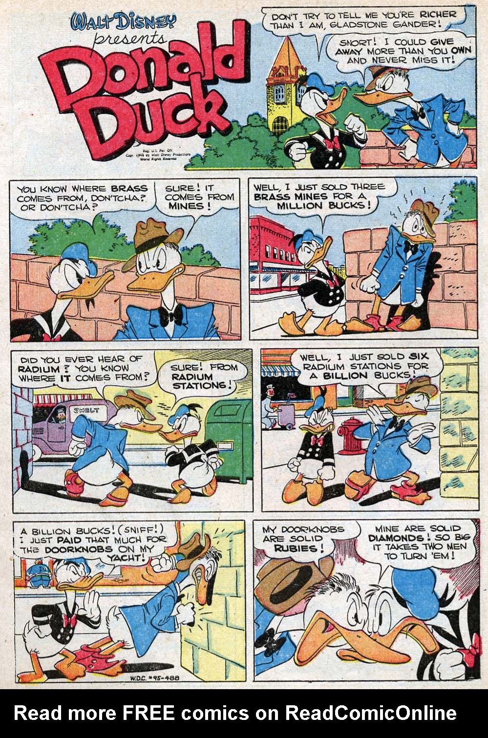 Read online Walt Disney's Comics and Stories comic -  Issue #95 - 3