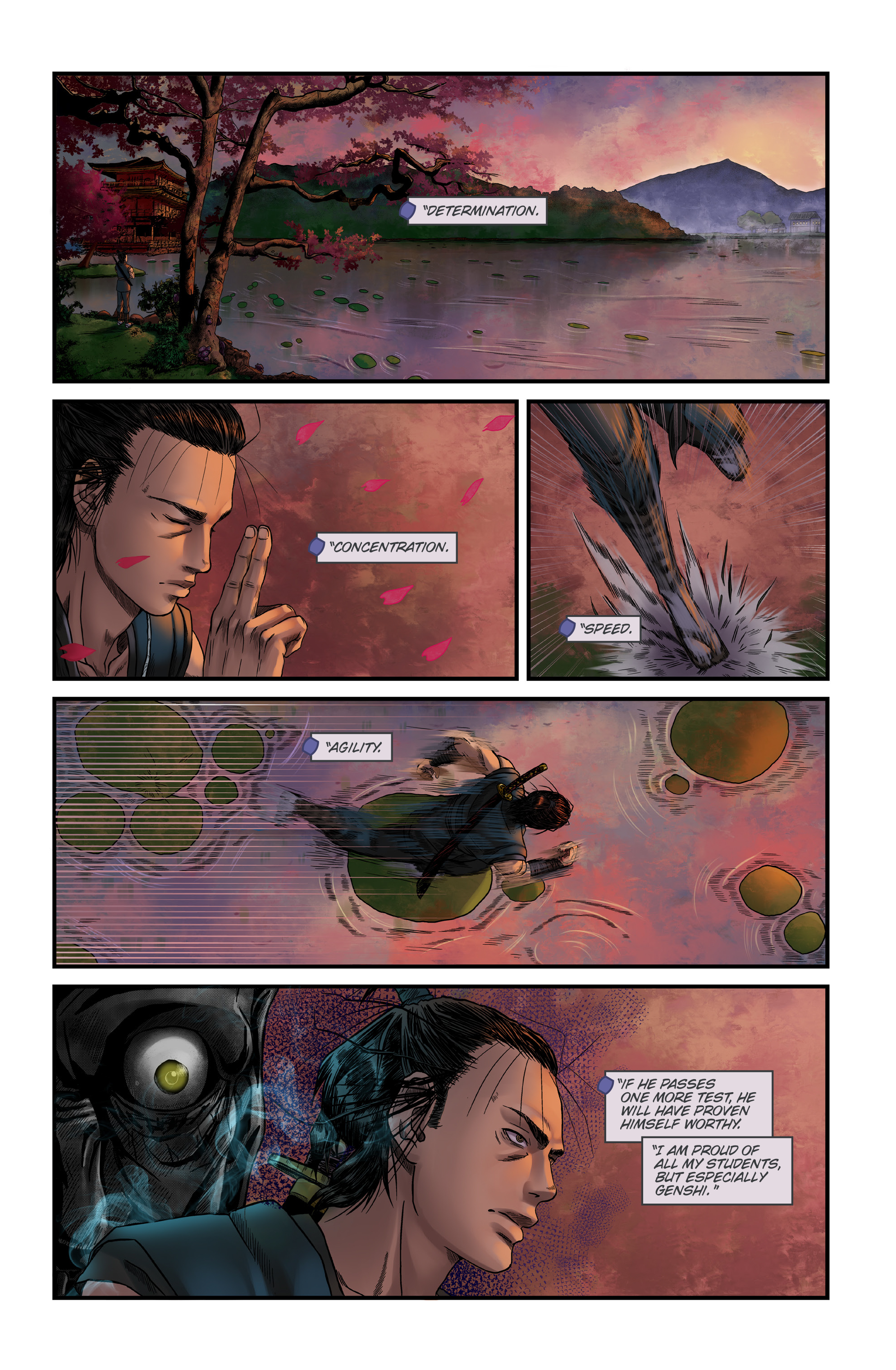 Read online Honor and Curse comic -  Issue #1 - 21