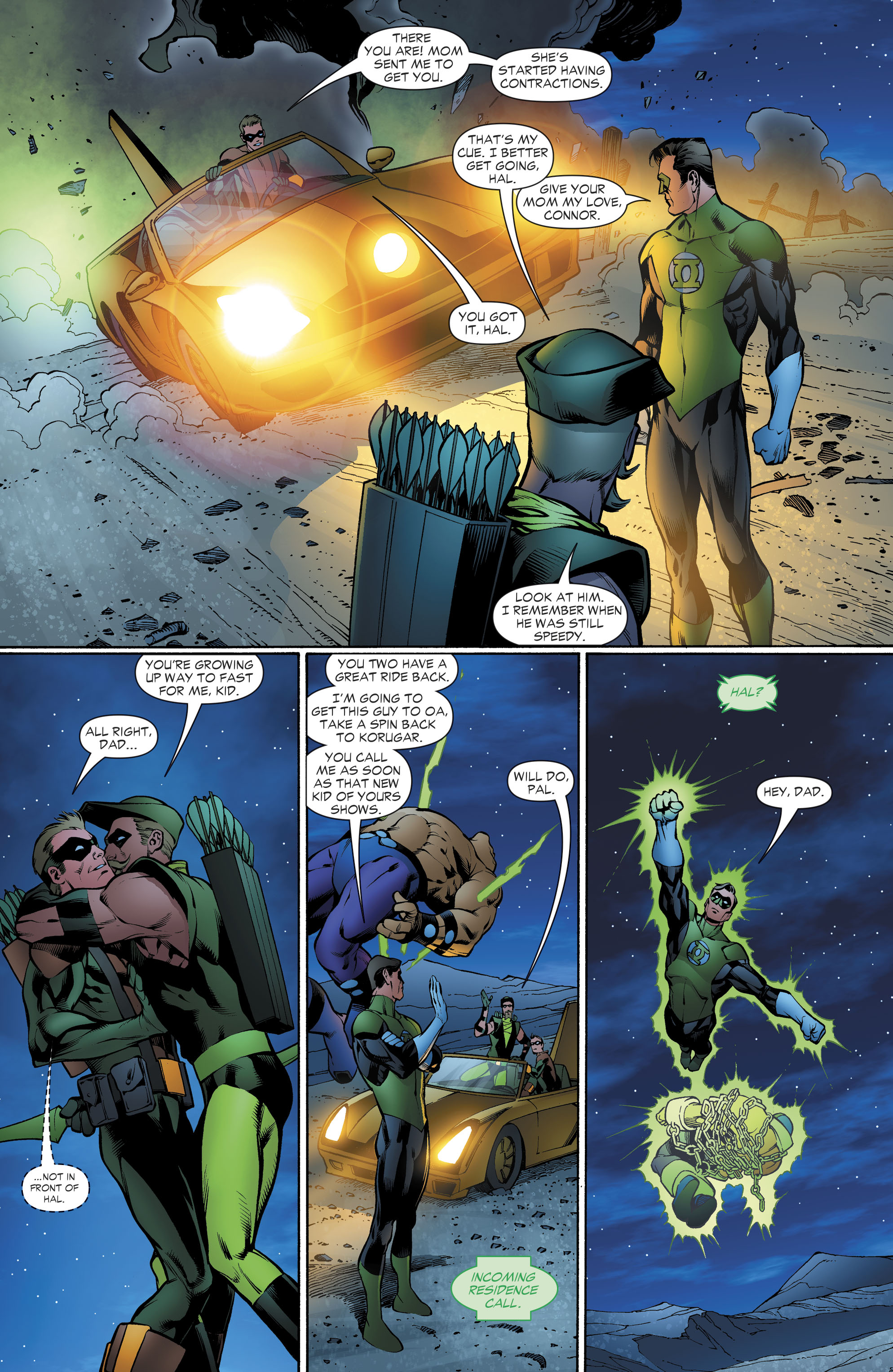 Read online Green Lantern by Geoff Johns comic -  Issue # TPB 2 (Part 1) - 96