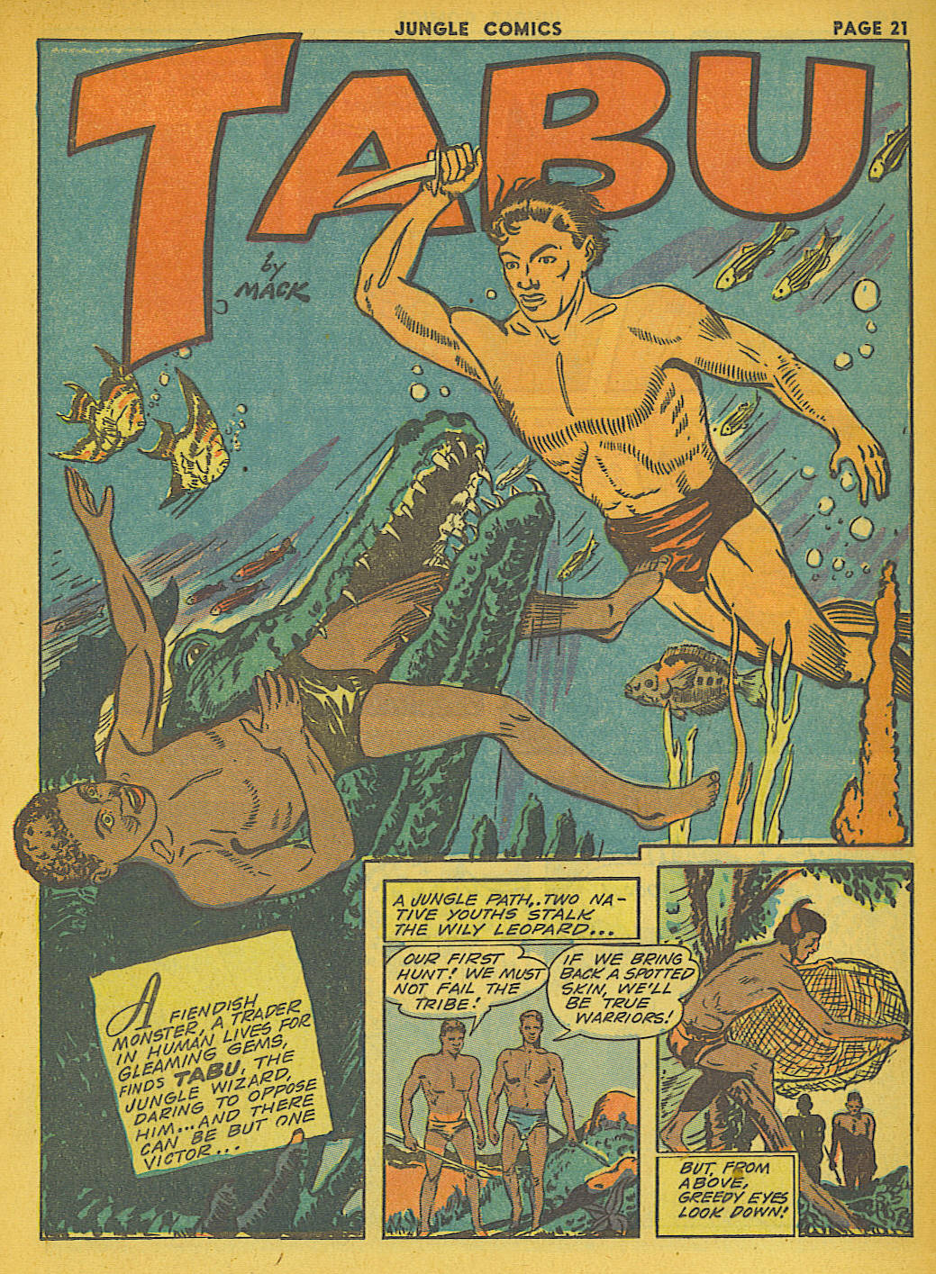 Read online Jungle Comics comic -  Issue #41 - 23