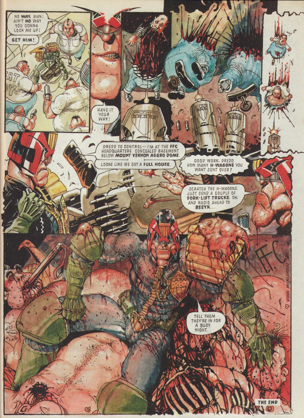 Read online Judge Dredd: The Megazine (vol. 2) comic -  Issue #24 - 33