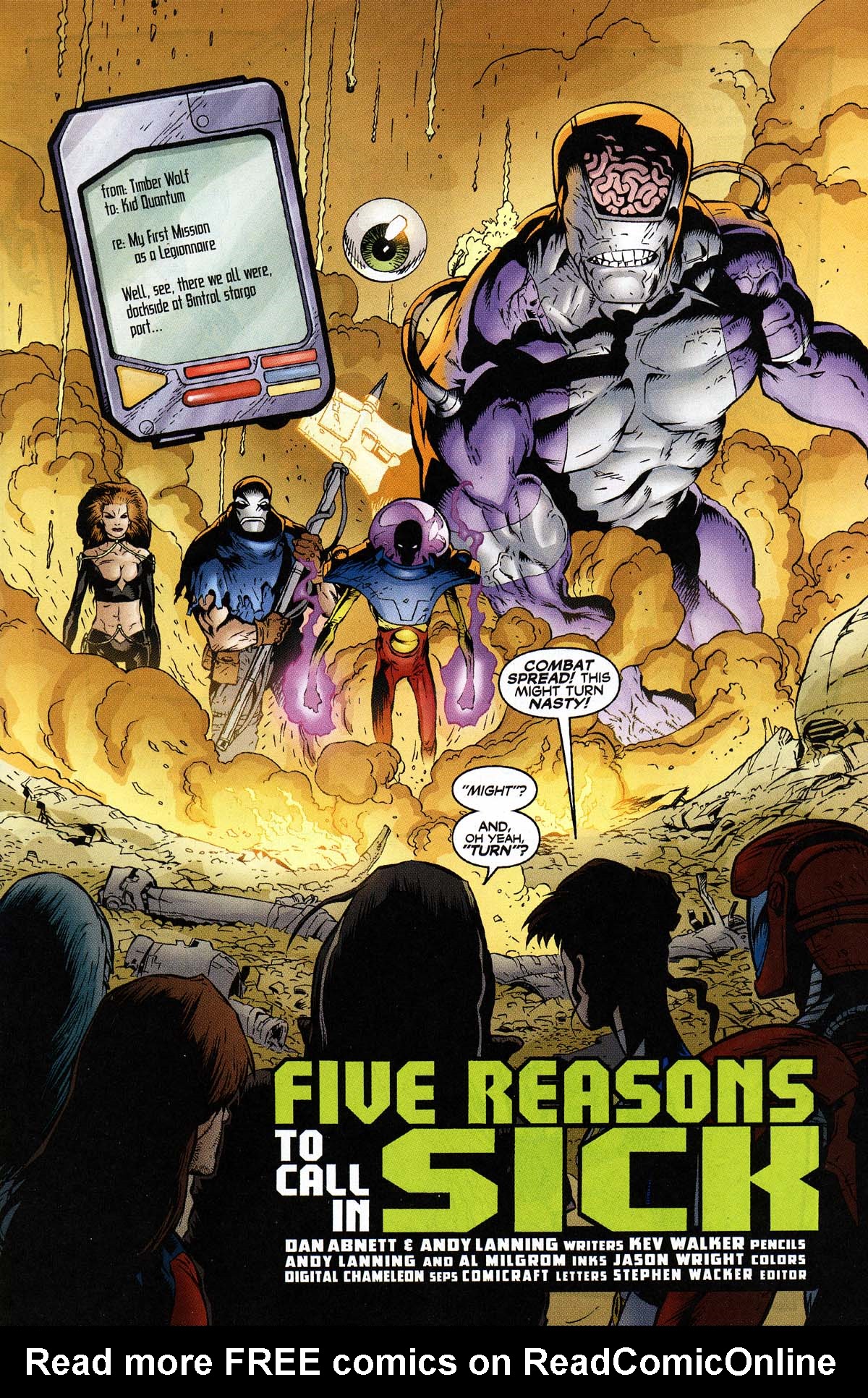 Read online The Legion comic -  Issue #16 - 2