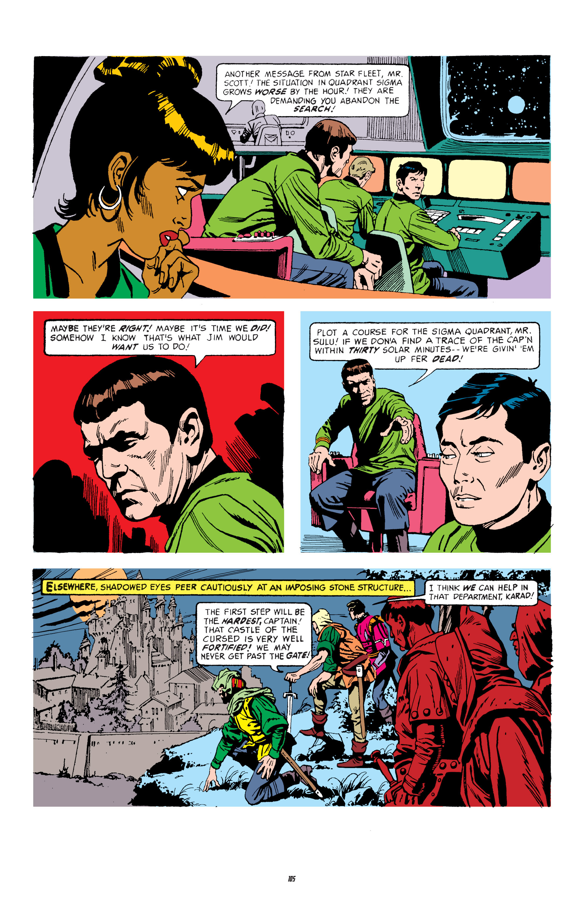 Read online Star Trek Archives comic -  Issue # TPB 3 - 105