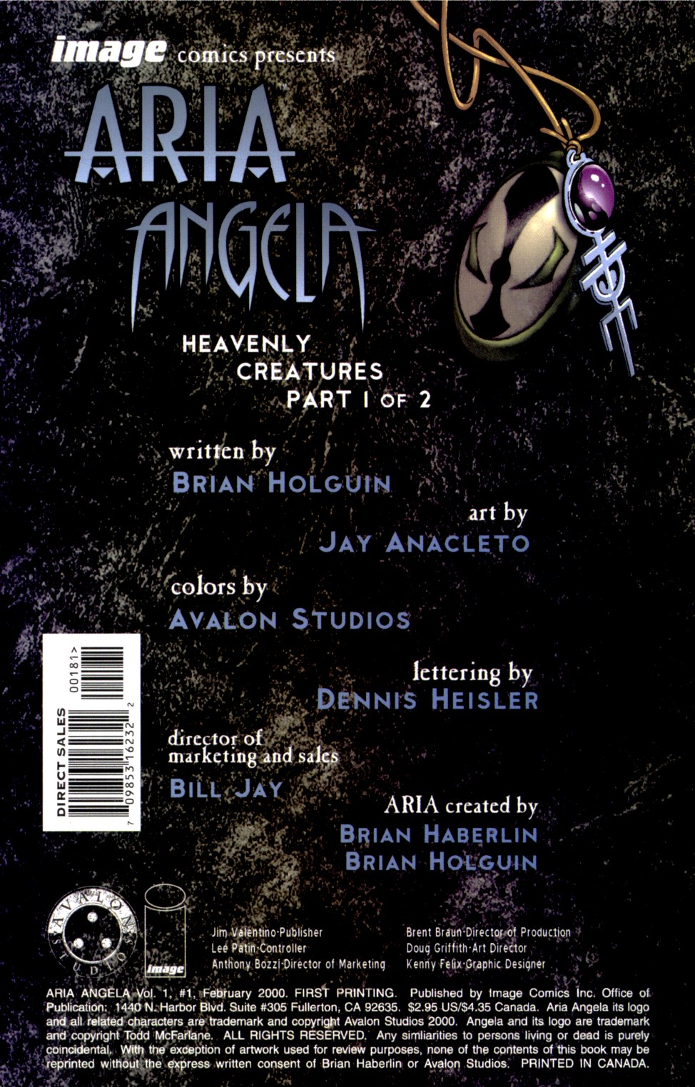 Read online Aria/Angela comic -  Issue #1 - 2