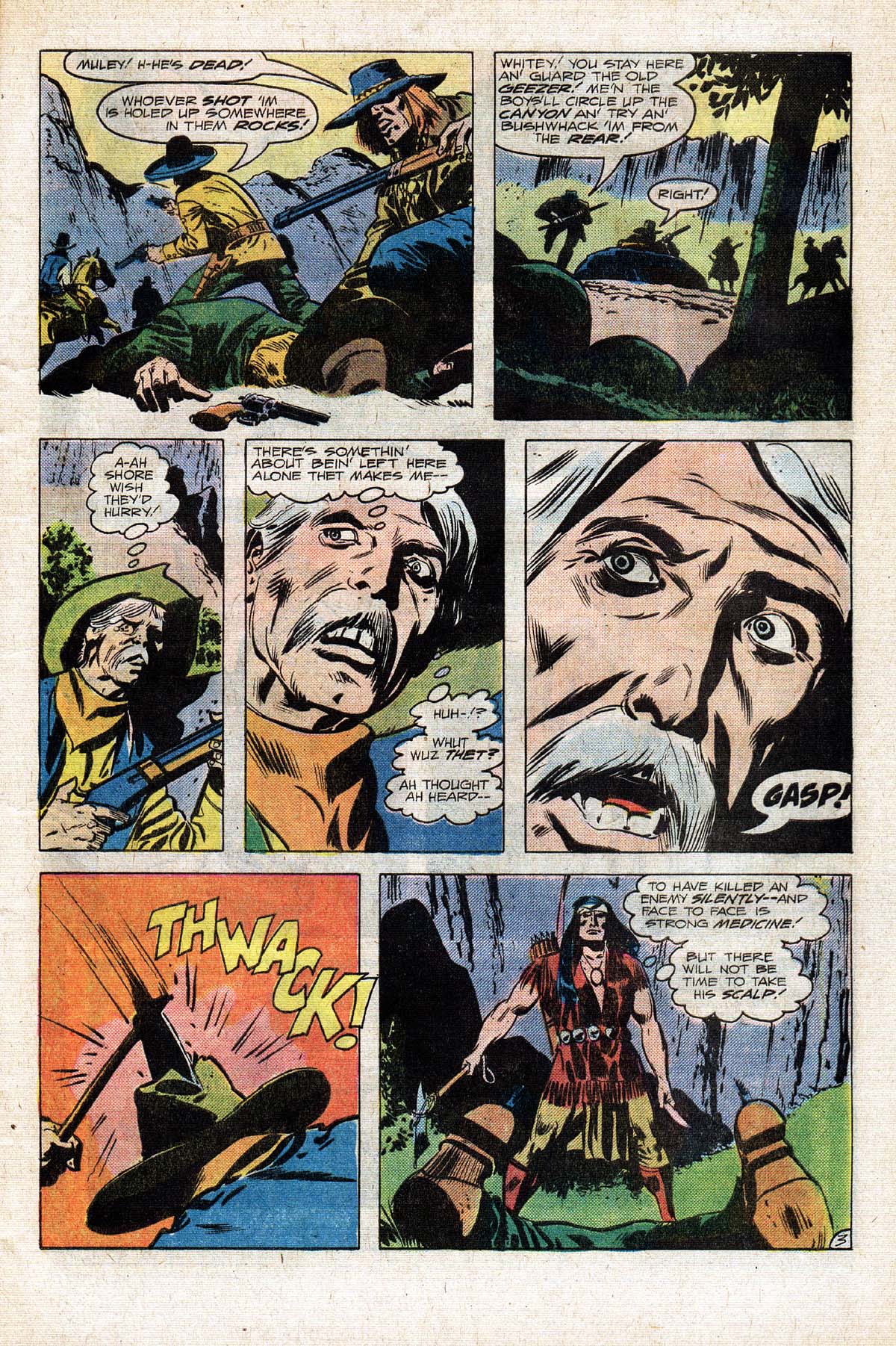 Read online Weird Western Tales (1972) comic -  Issue #41 - 5