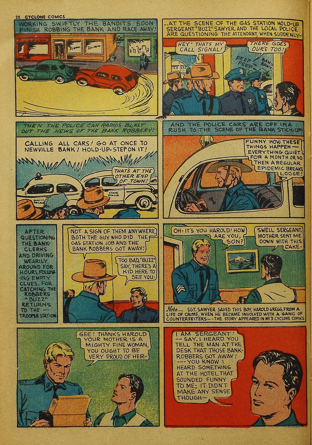 Read online Cyclone Comics comic -  Issue #5 - 22