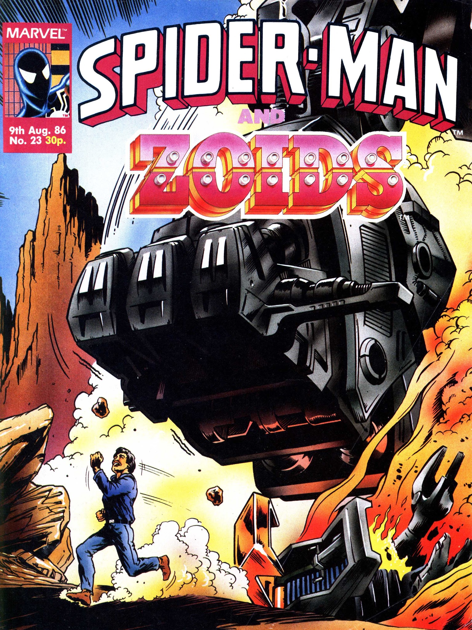 Read online Spider-Man and Zoids comic -  Issue #23 - 1