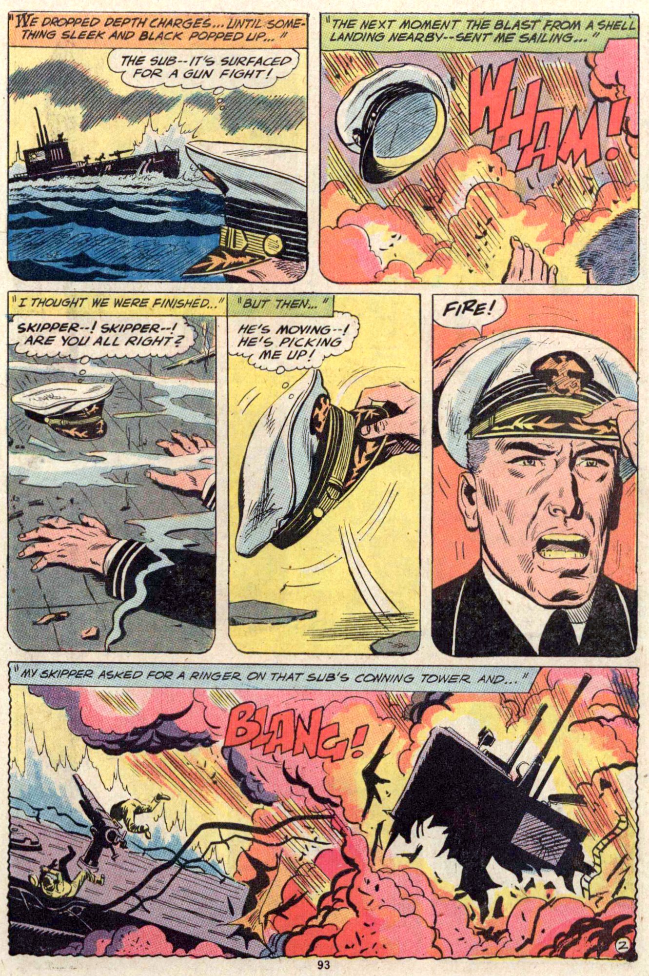 Read online Our Army at War (1952) comic -  Issue #242 - 93