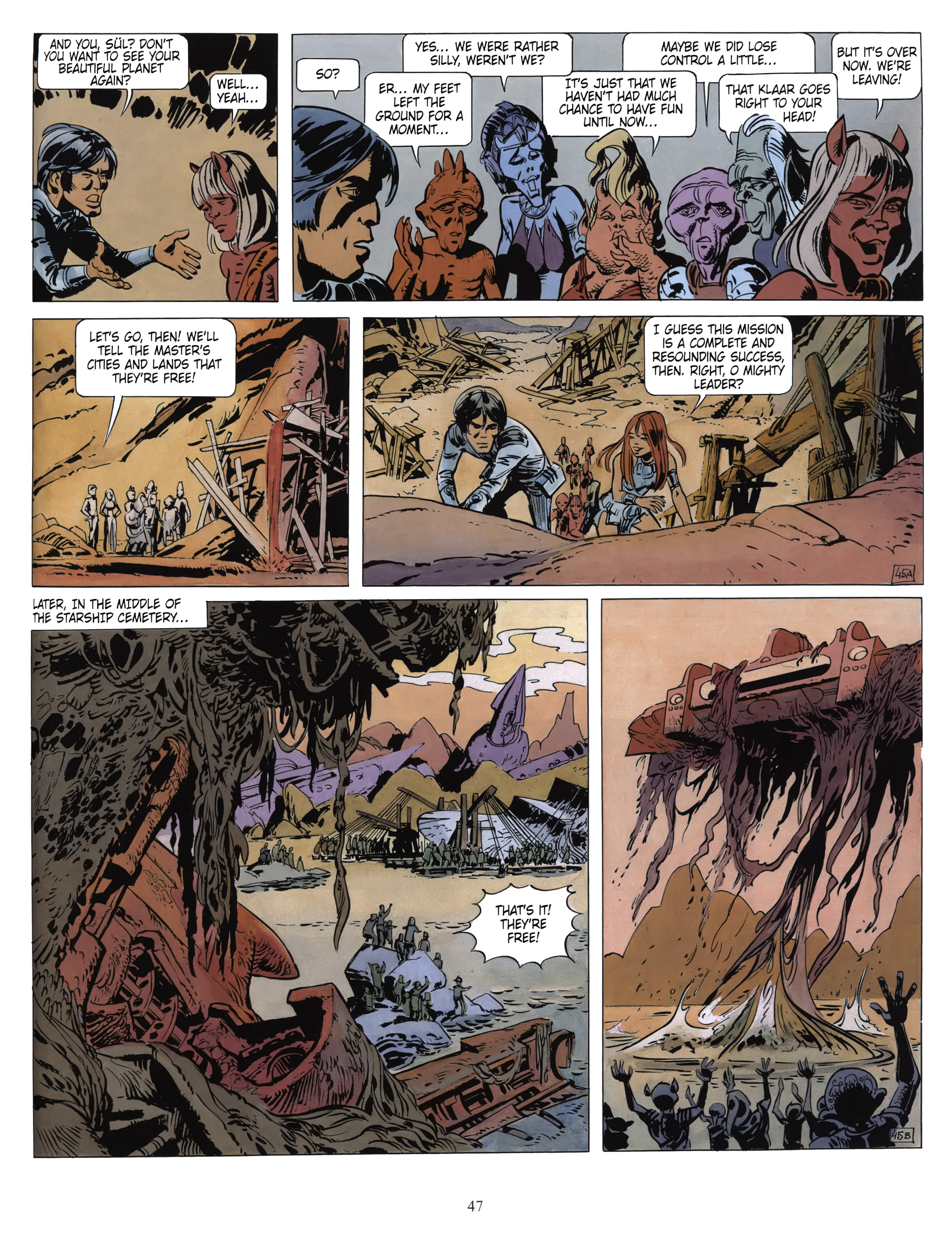 Read online Valerian and Laureline comic -  Issue #5 - 49