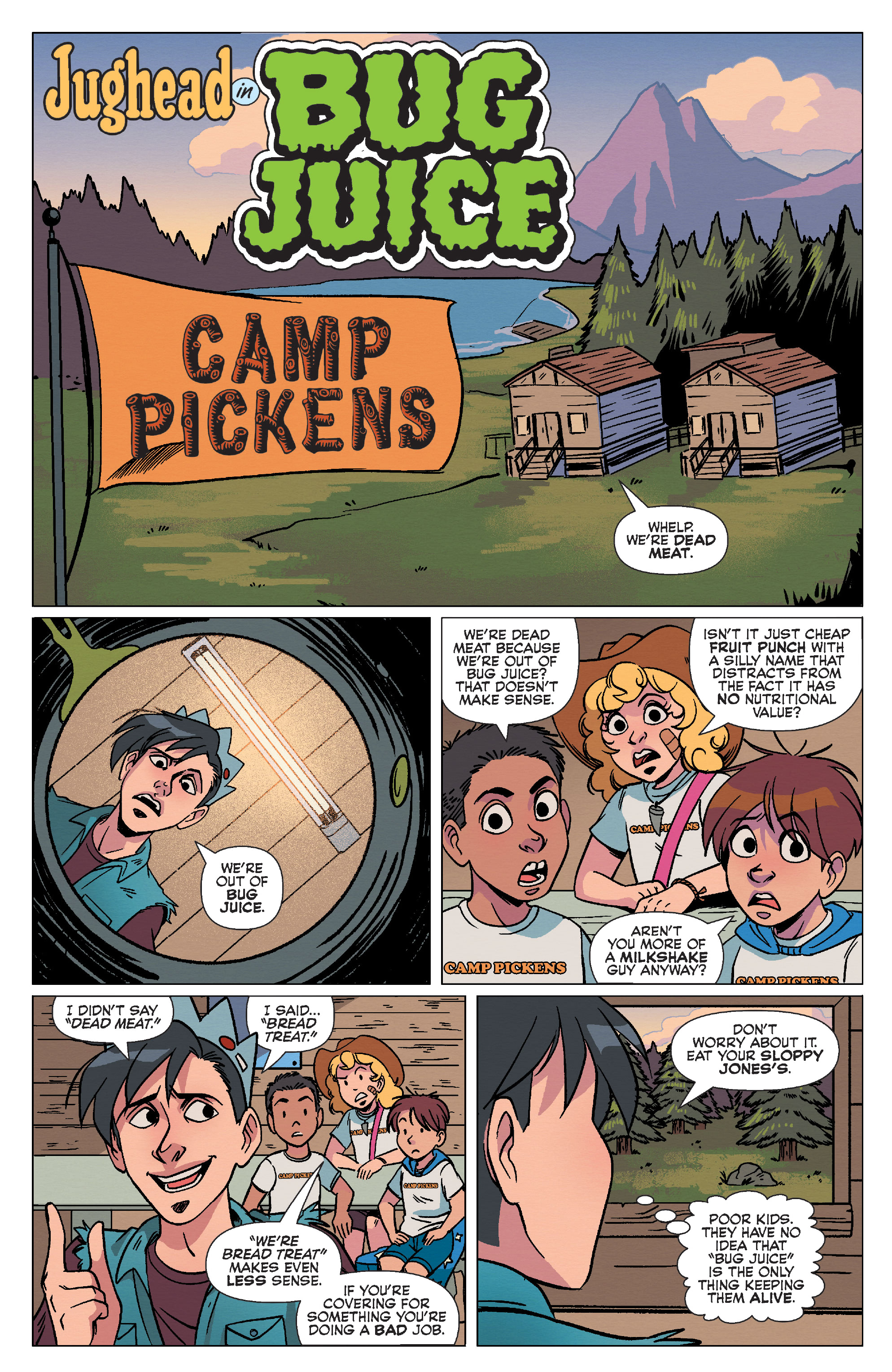Read online Chilling Adventures Presents … Camp Pickens comic -  Issue # Full - 3