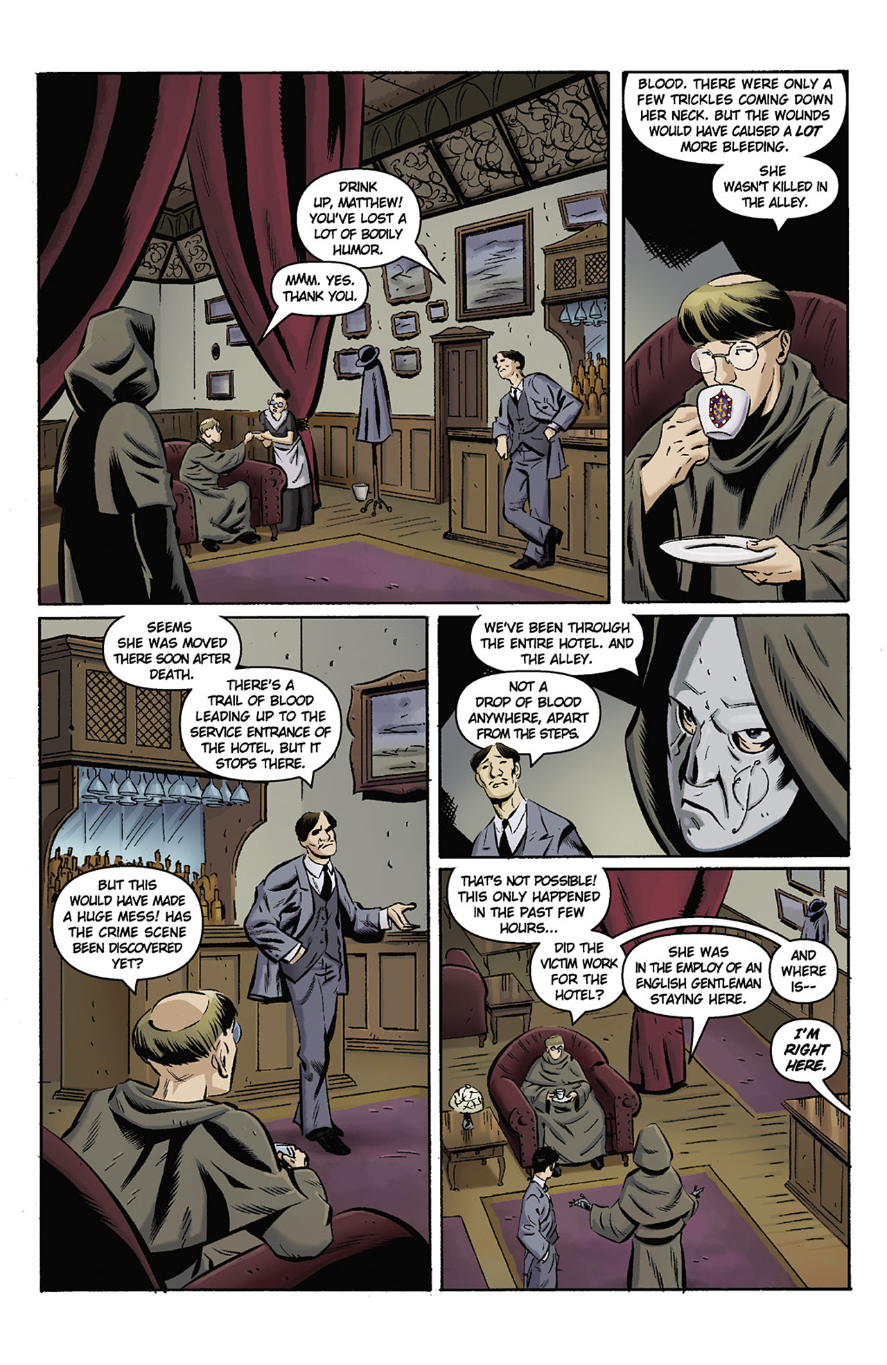 Read online Rex Mundi (2006) comic -  Issue # TPB 6 - 204