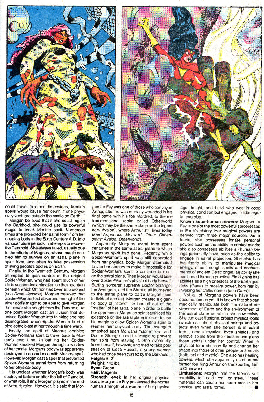 Read online The Official Handbook of the Marvel Universe Deluxe Edition comic -  Issue #9 - 17