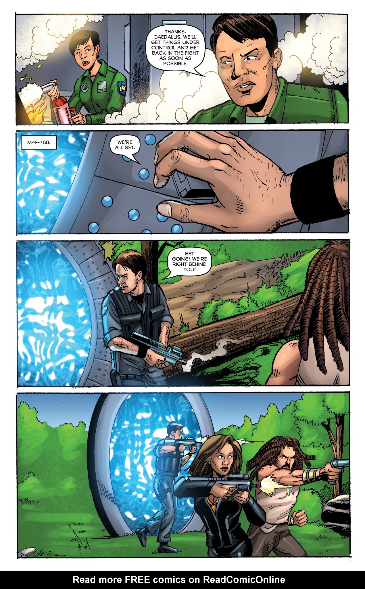 Read online Stargate Atlantis: Singularity comic -  Issue #3 - 10