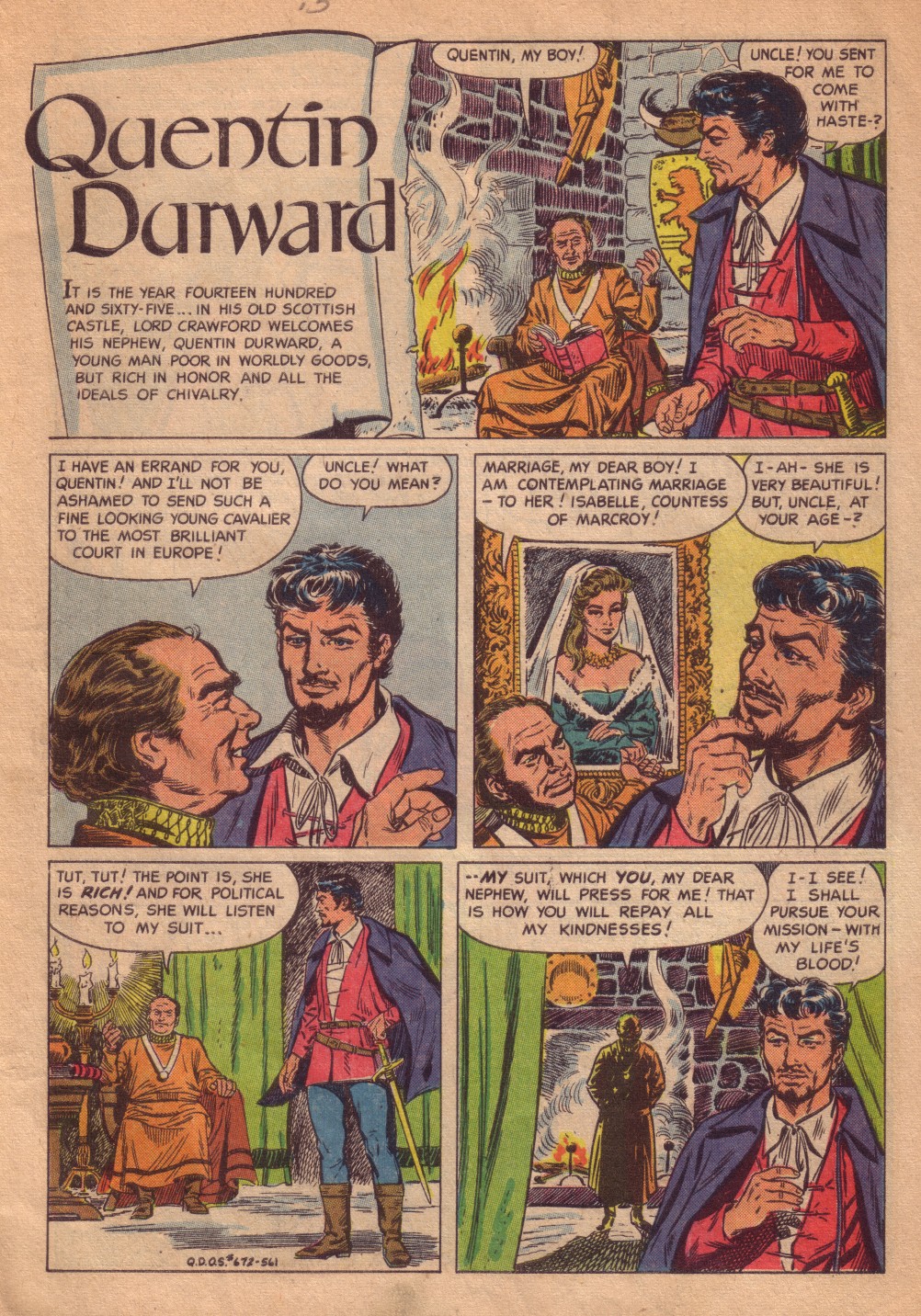 Read online Four Color Comics comic -  Issue #672 - 3