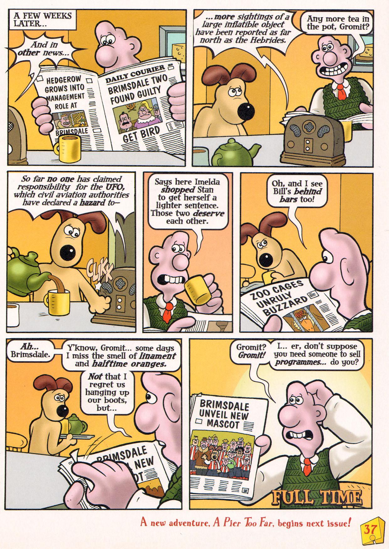 Read online Wallace & Gromit Comic comic -  Issue #12 - 35