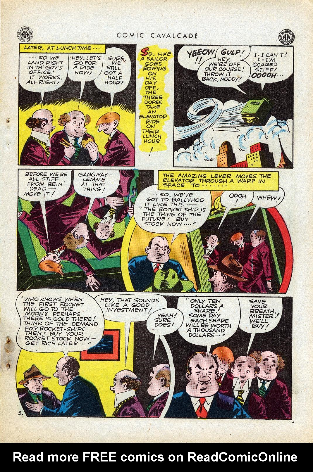 Read online Comic Cavalcade comic -  Issue #10 - 74
