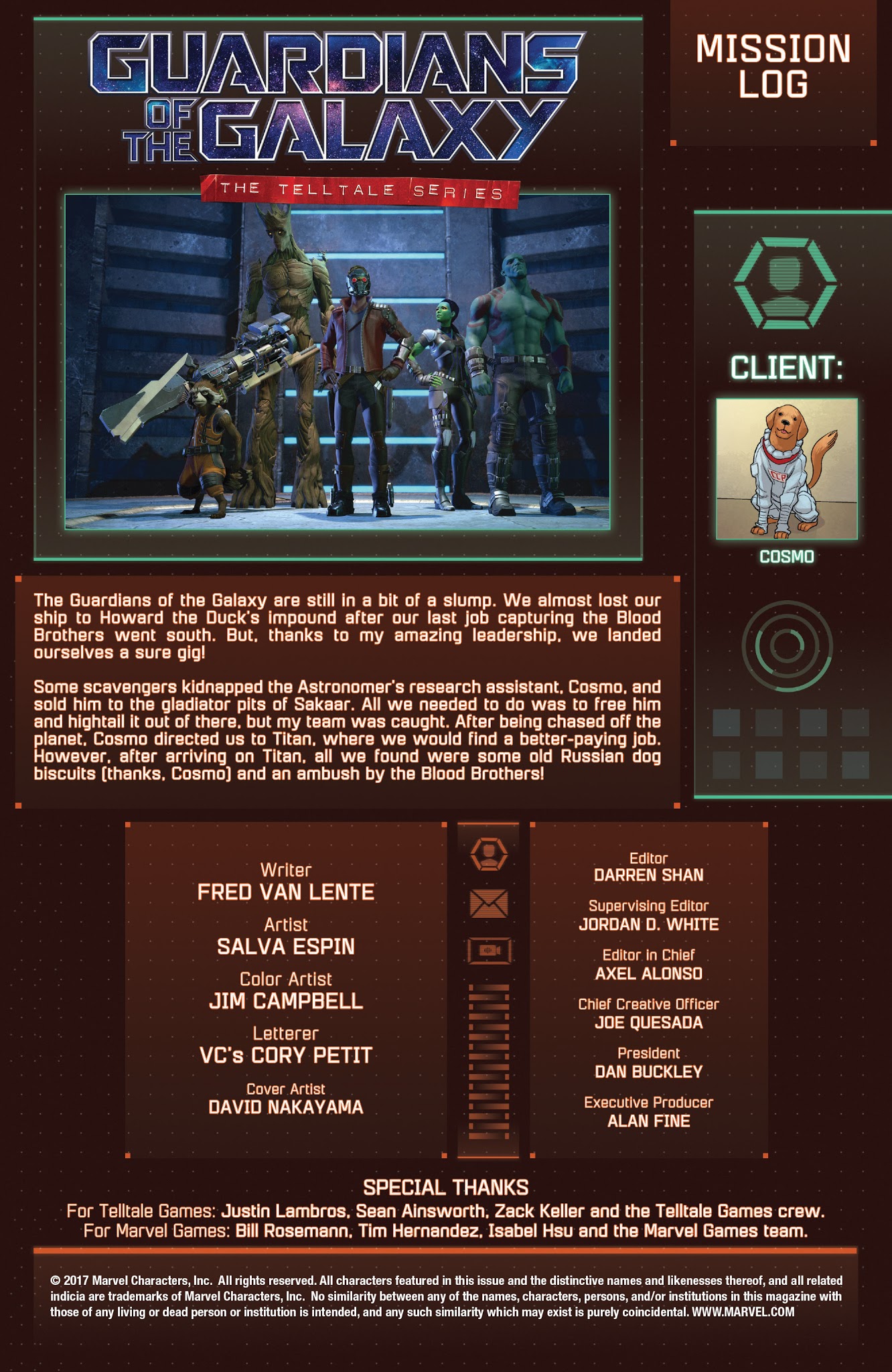 Read online Guardians of the Galaxy: Telltale Games comic -  Issue #5 - 2