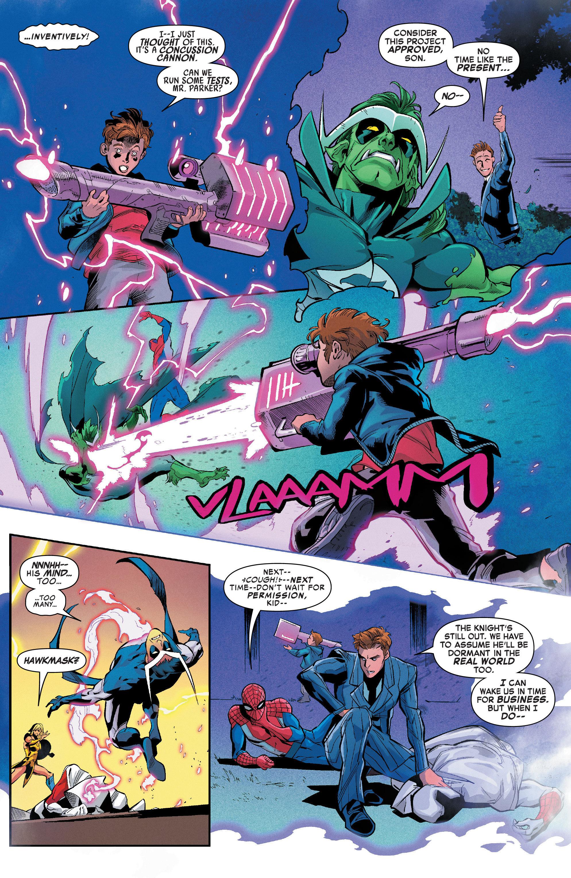 Read online Secret Warps: Arachknight Annual comic -  Issue # Full - 13