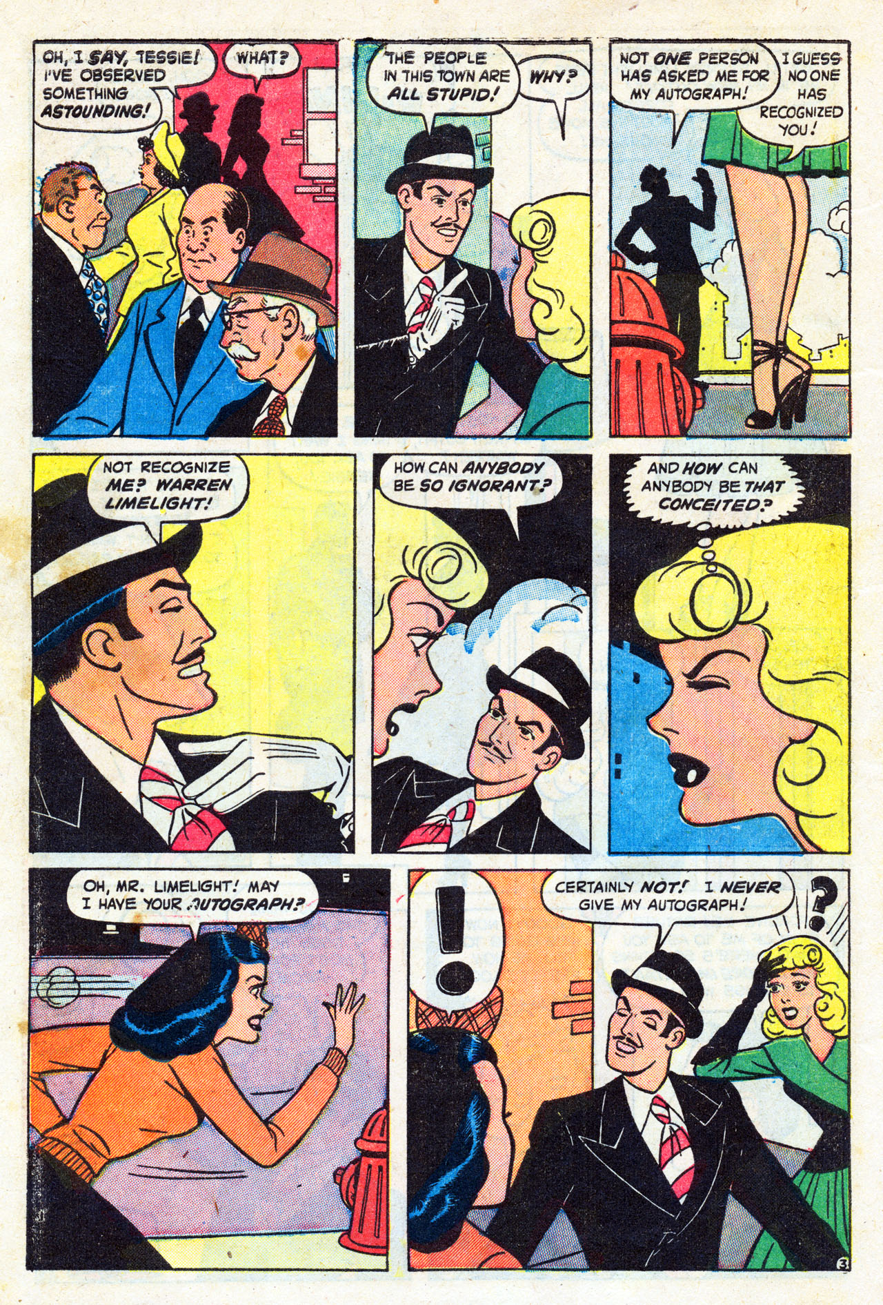 Read online Tessie the Typist comic -  Issue #19 - 12