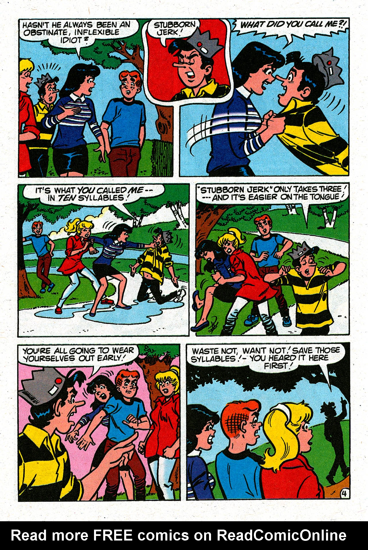 Read online Jughead's Double Digest Magazine comic -  Issue #142 - 180