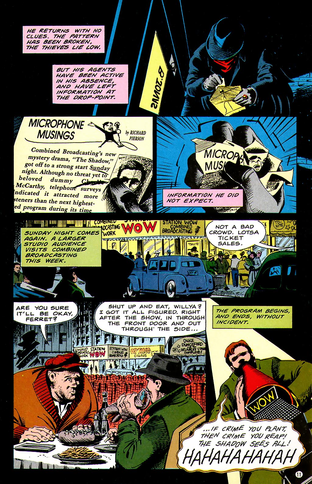 Read online The Shadow Strikes! comic -  Issue #7 - 14