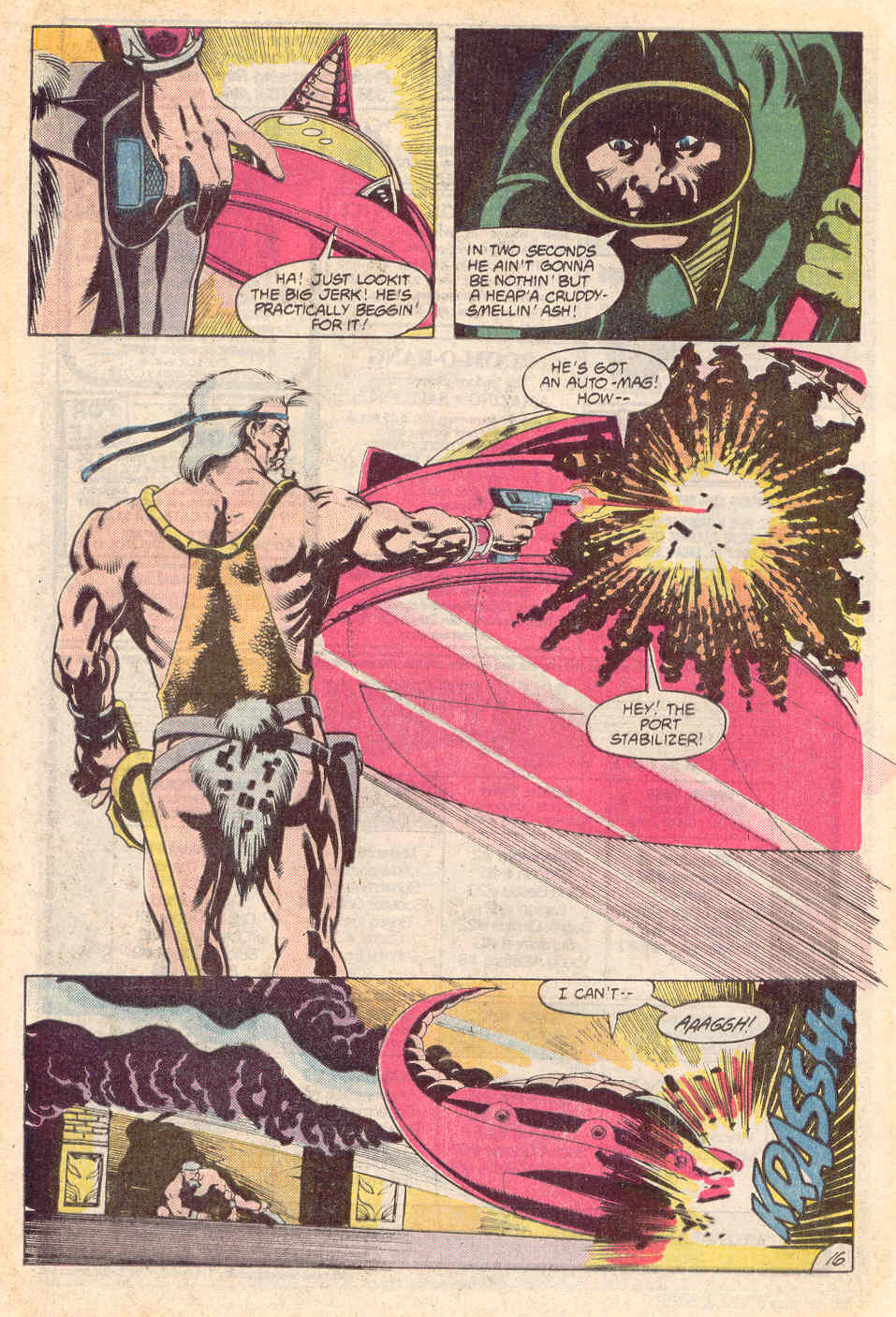 Read online Warlord (1976) comic -  Issue #124 - 16