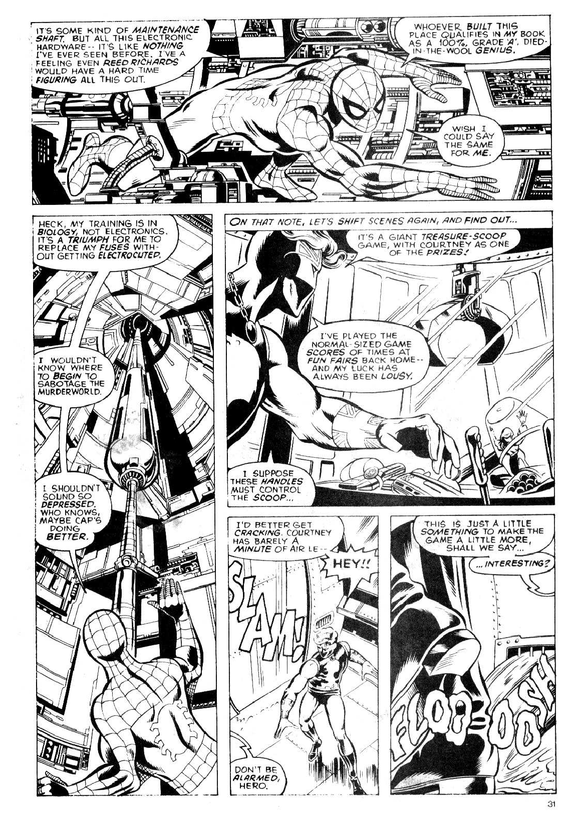 Read online Captain Britain (1976) comic -  Issue # _Special 1 - 31