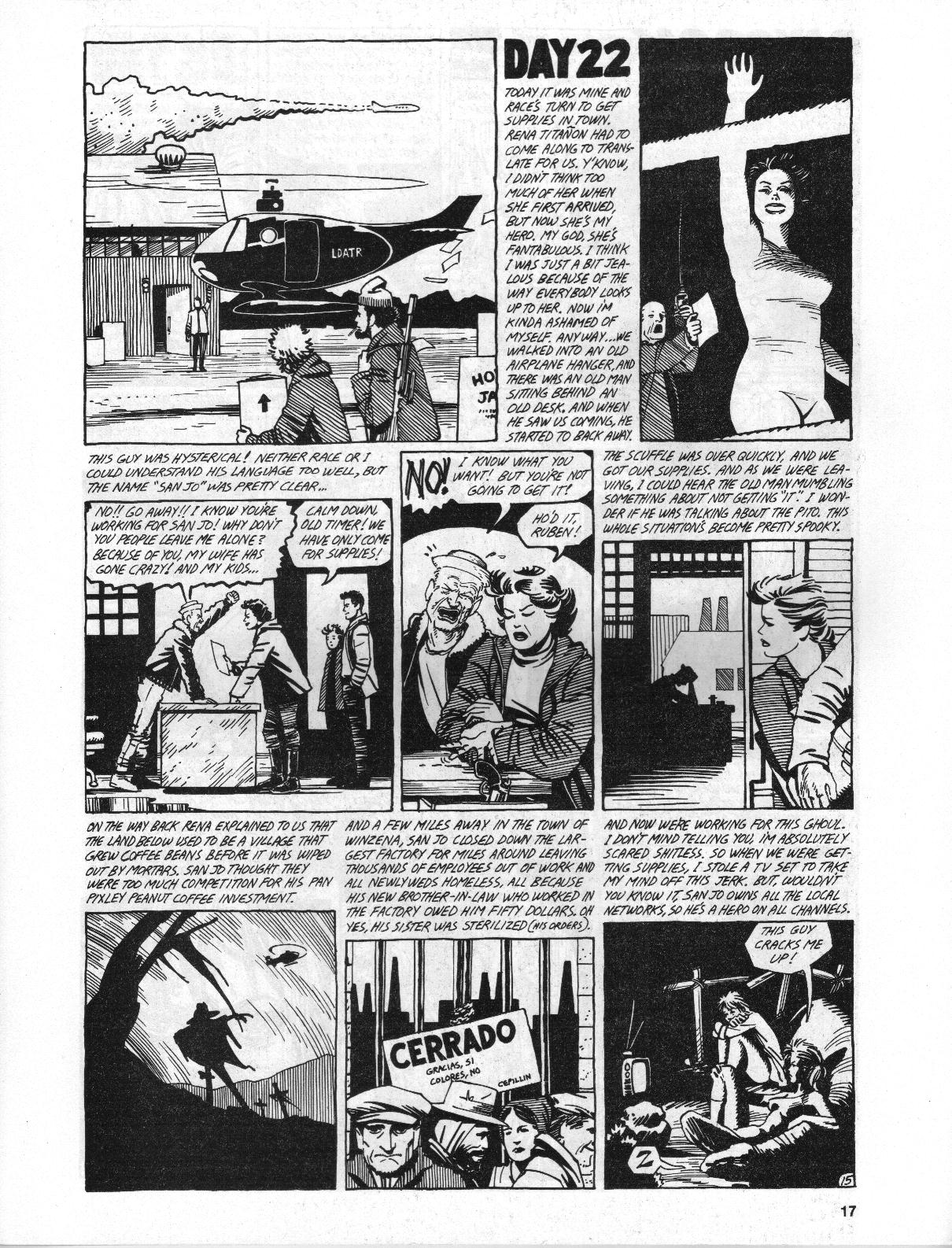 Read online Love and Rockets (1982) comic -  Issue #2 - 17