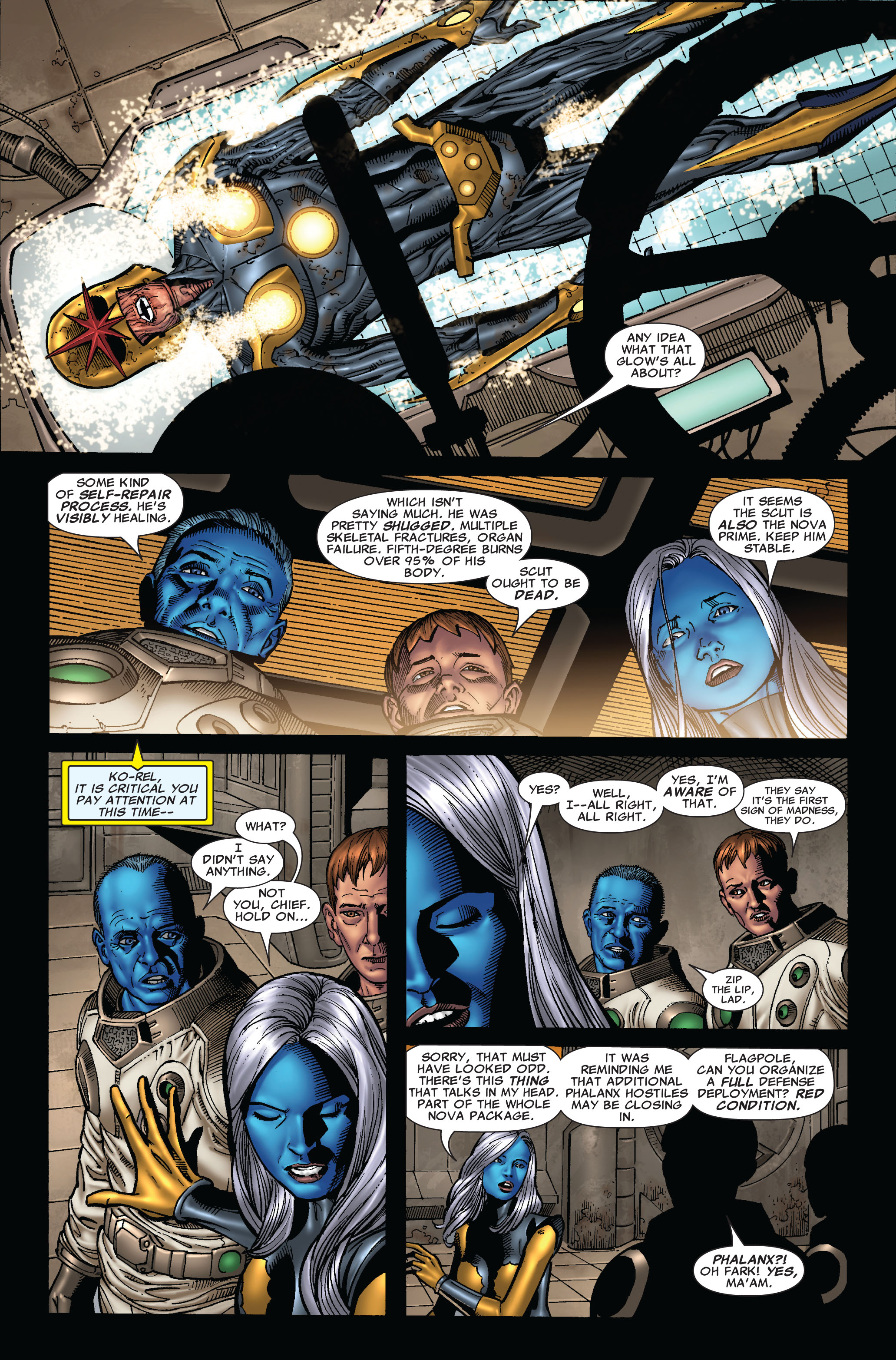 Read online Nova (2007) comic -  Issue #5 - 9