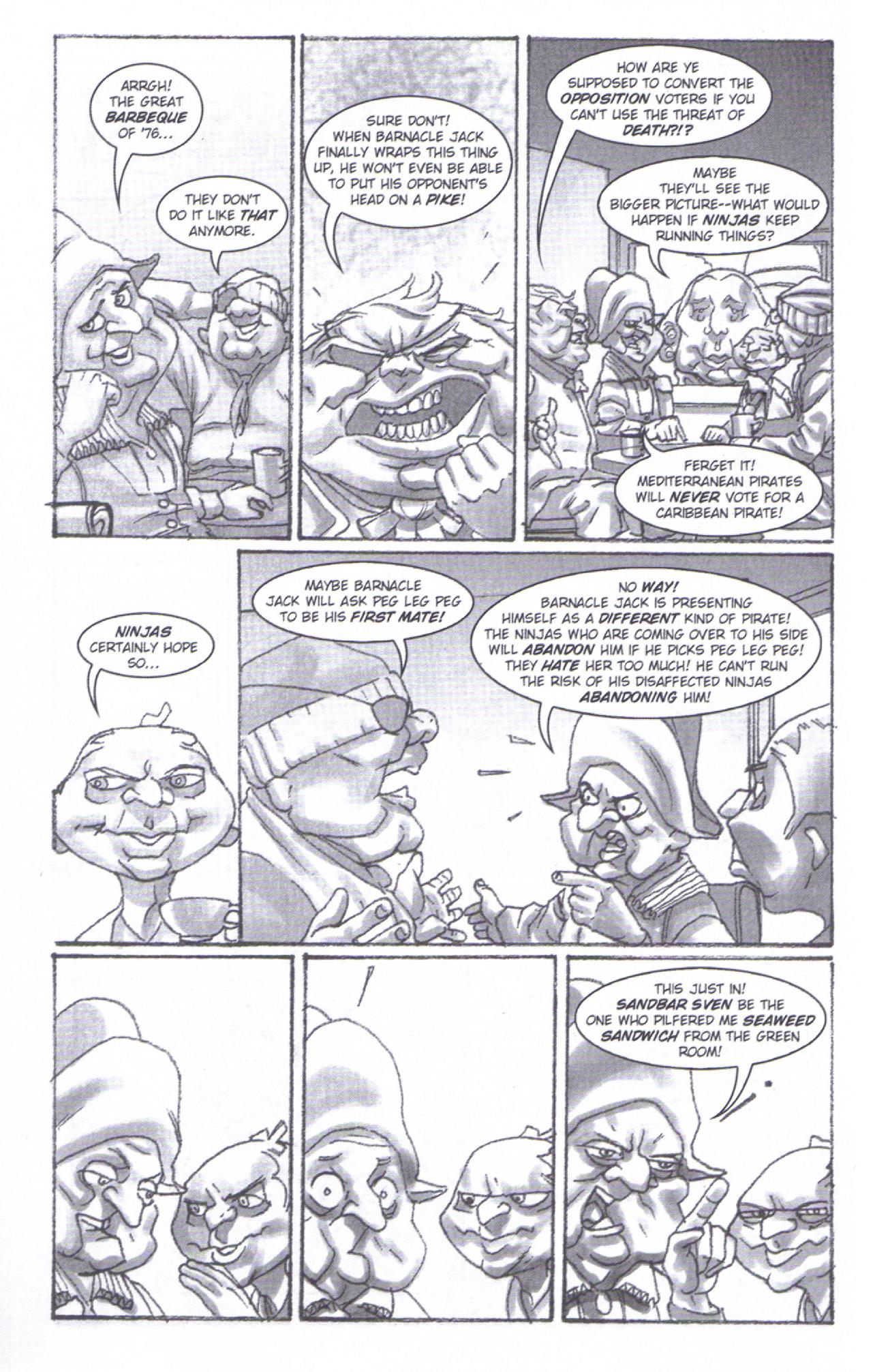 Read online Pirates vs Ninjas: Debate in '08 comic -  Issue # Full - 10