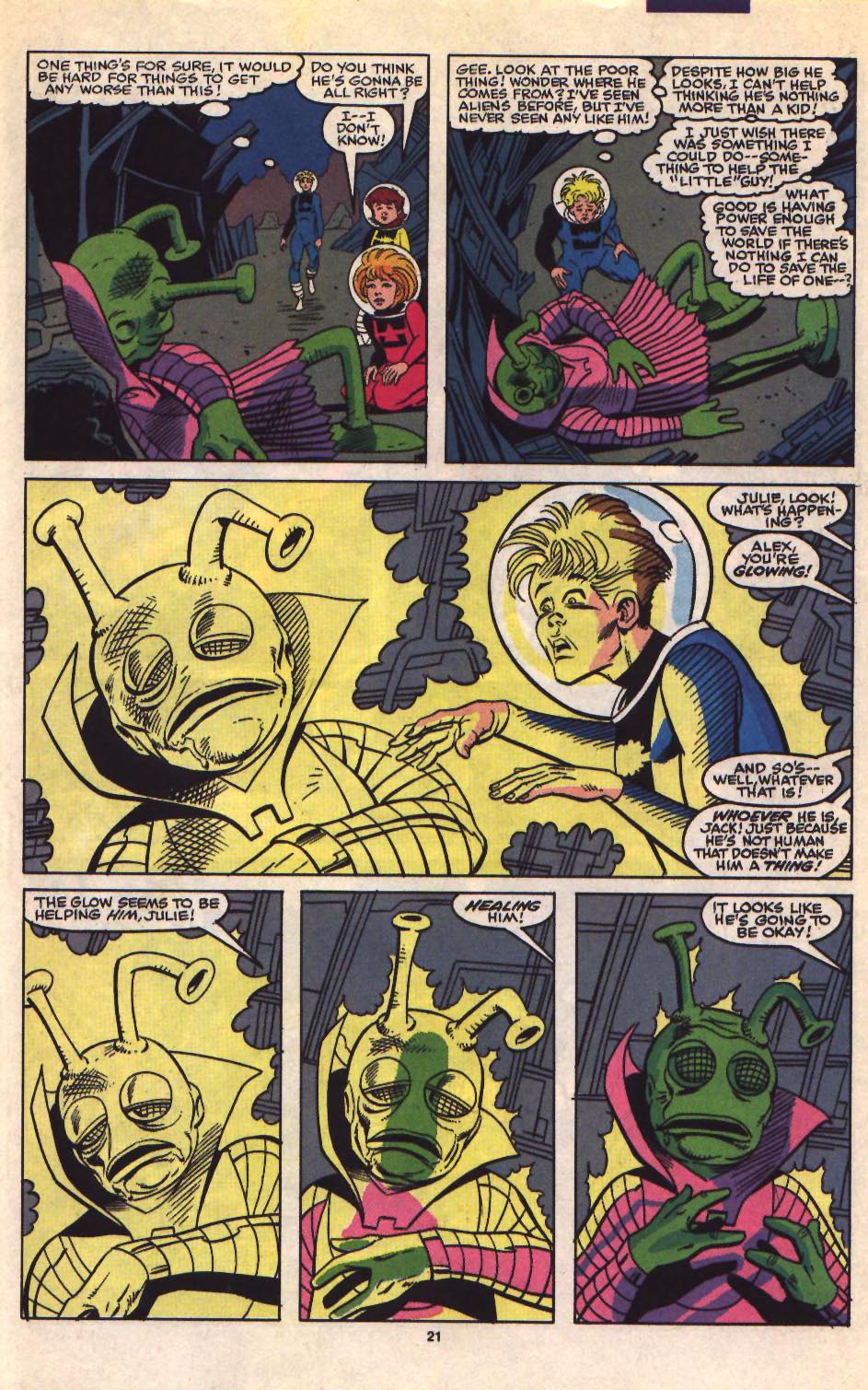 Read online Power Pack (1984) comic -  Issue #56 - 17