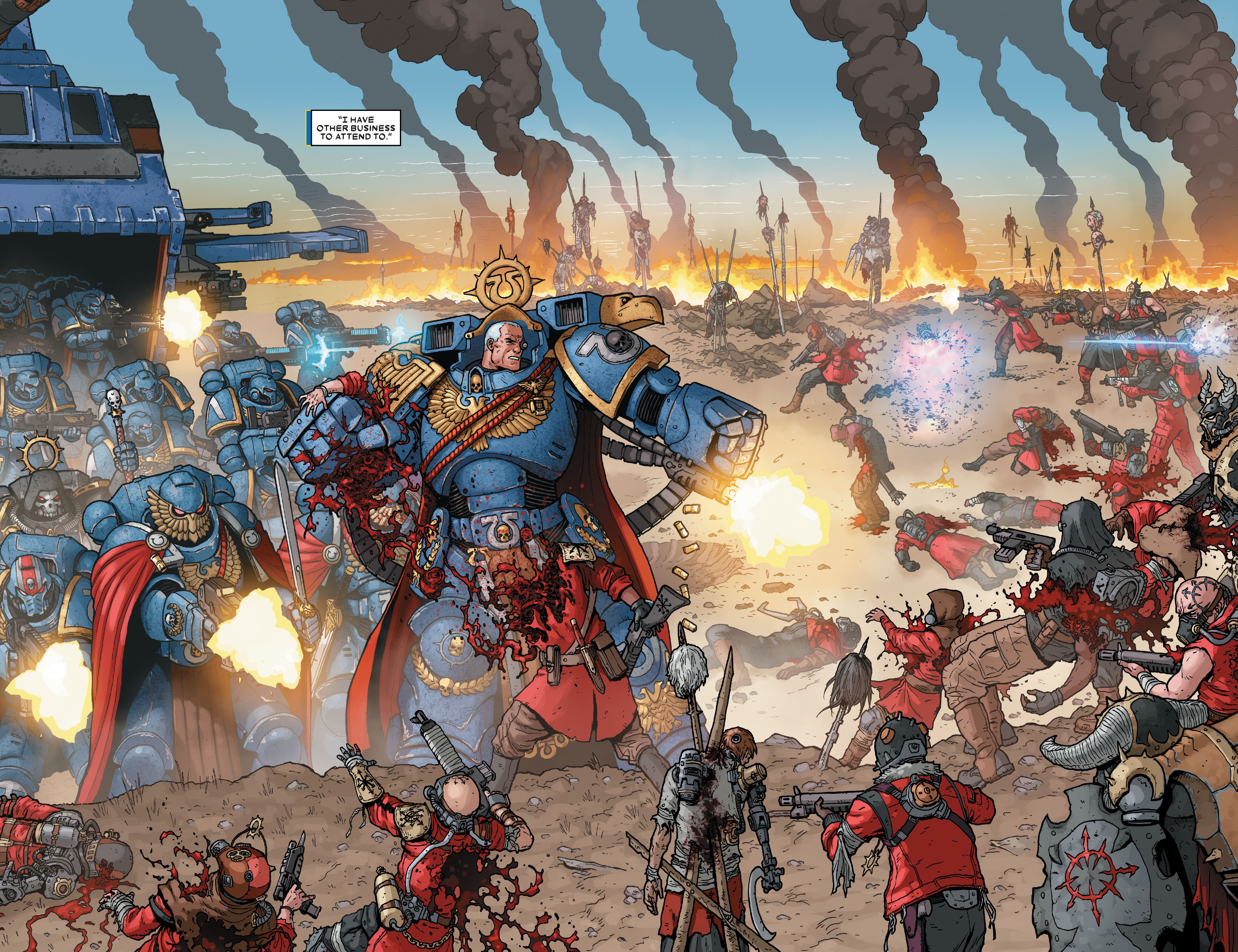 Read online Warhammer 40,000: Marneus Calgar comic -  Issue #1 - 11