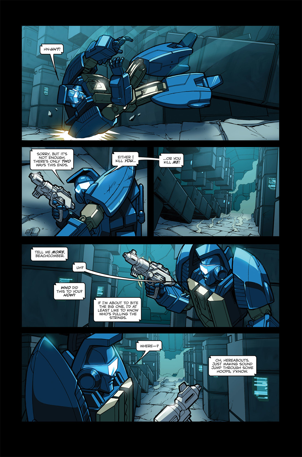 Read online Transformers Spotlight: Blaster comic -  Issue # Full - 22