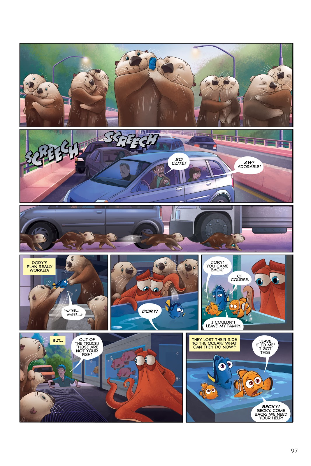 Disney/PIXAR Finding Nemo and Finding Dory: The Story of the Movies in Comics issue TPB - Page 97