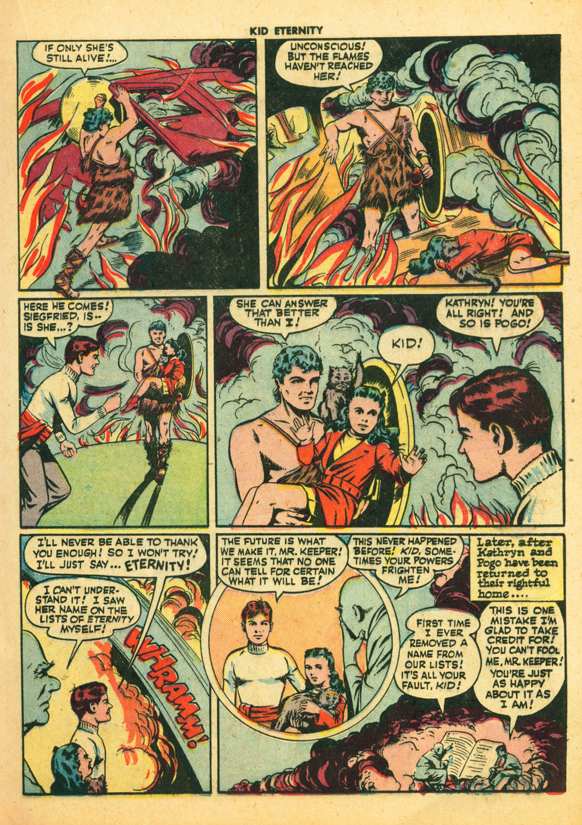 Read online Kid Eternity (1946) comic -  Issue #2 - 25