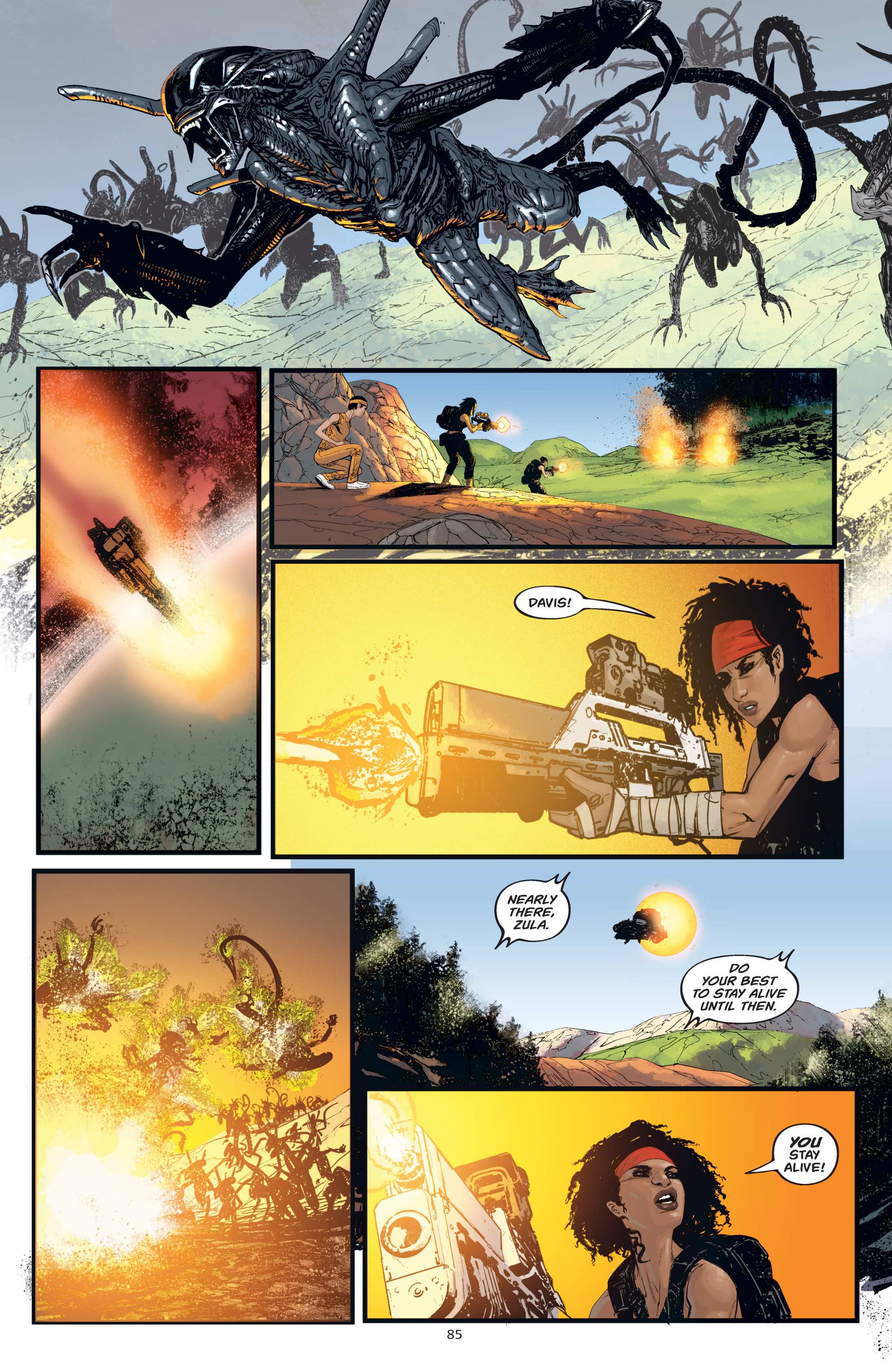 Read online Aliens: Resistance comic -  Issue # _TPB - 85